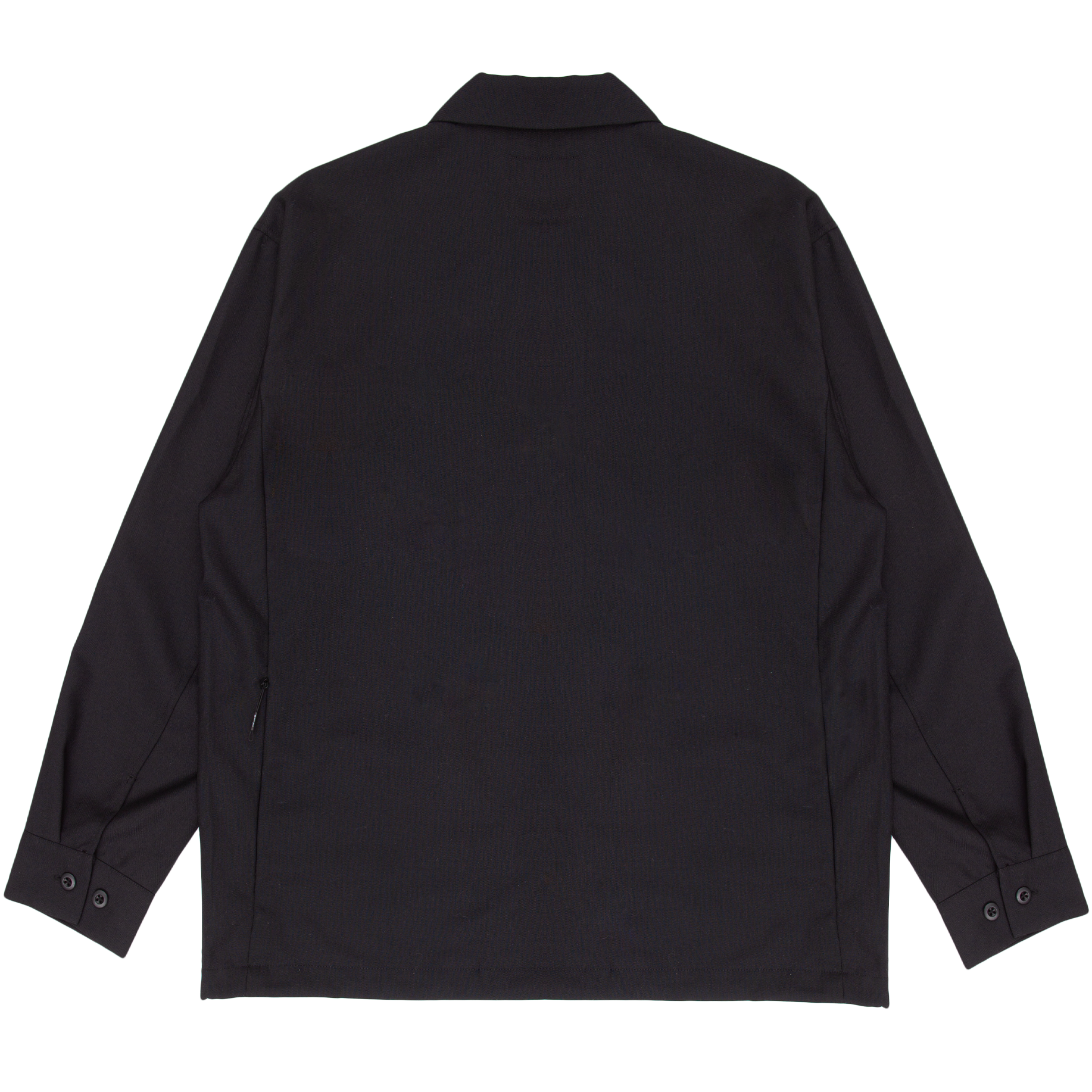 Hybrid Wool Shirt - Black