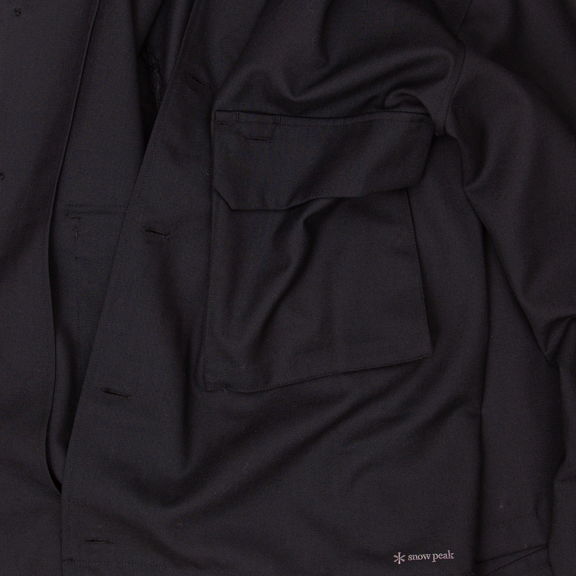 Hybrid Wool Shirt - Black