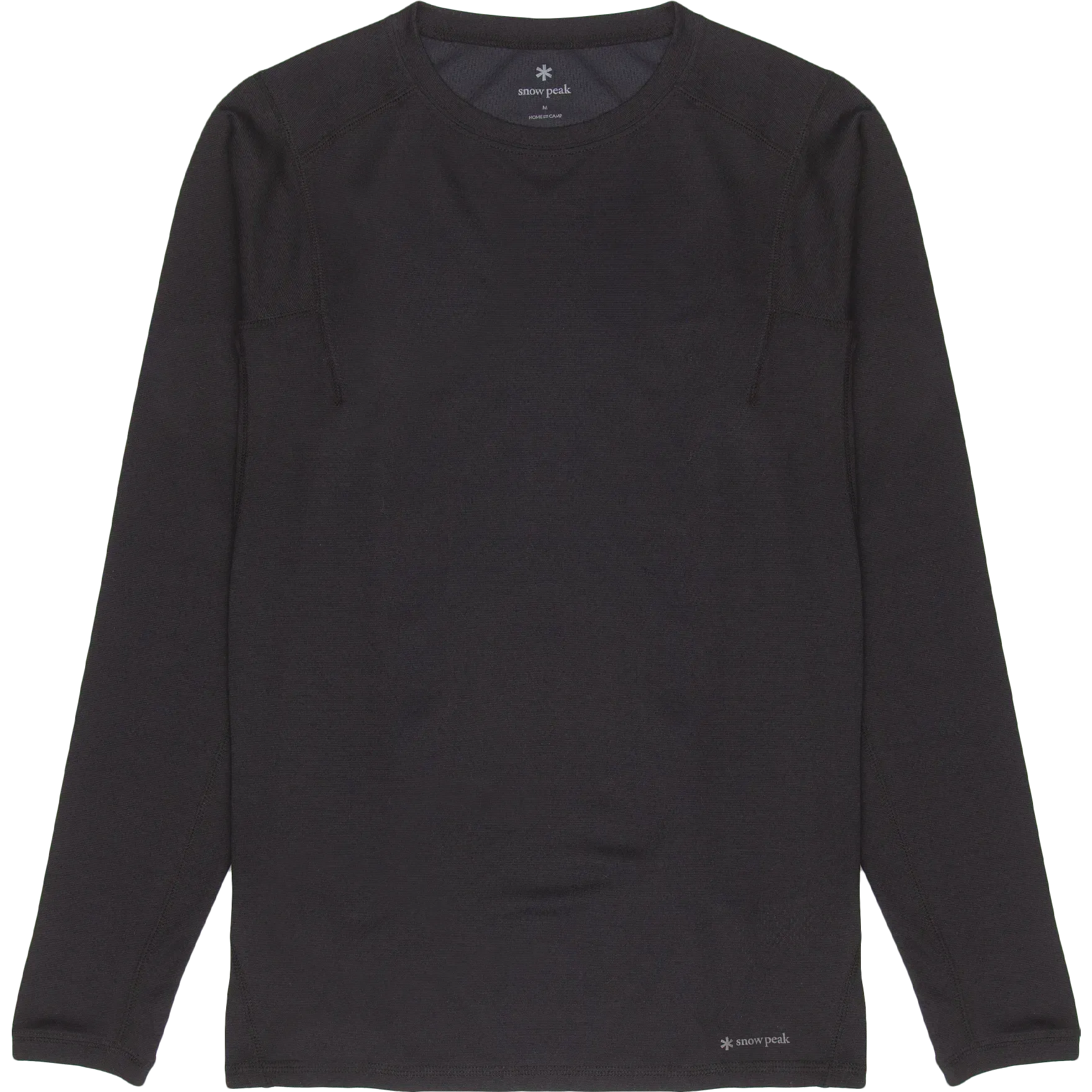Pe/Wo Recycled Base Layer Longsleeve - Black