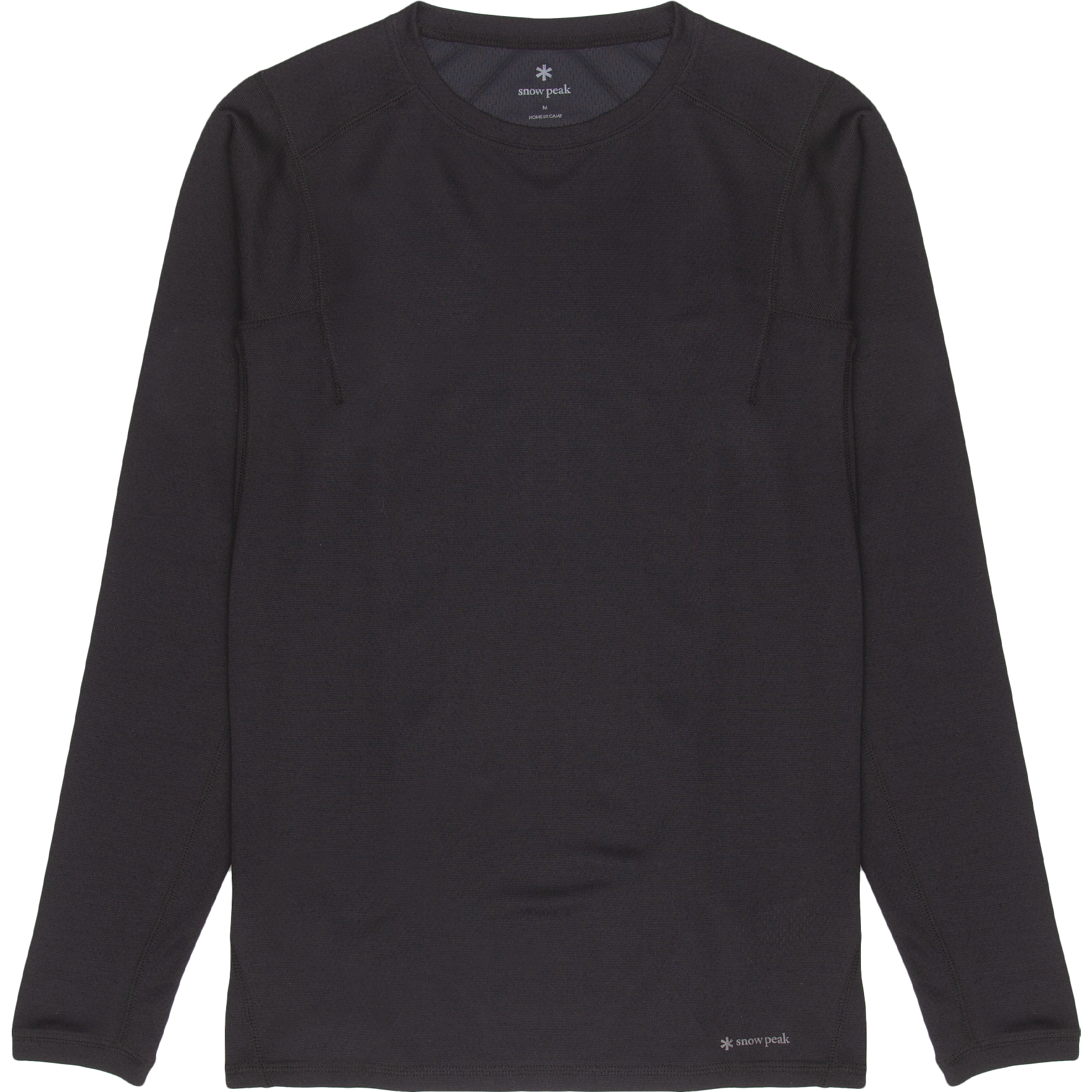 Pe/Wo Recycled Base Layer Longsleeve - Black