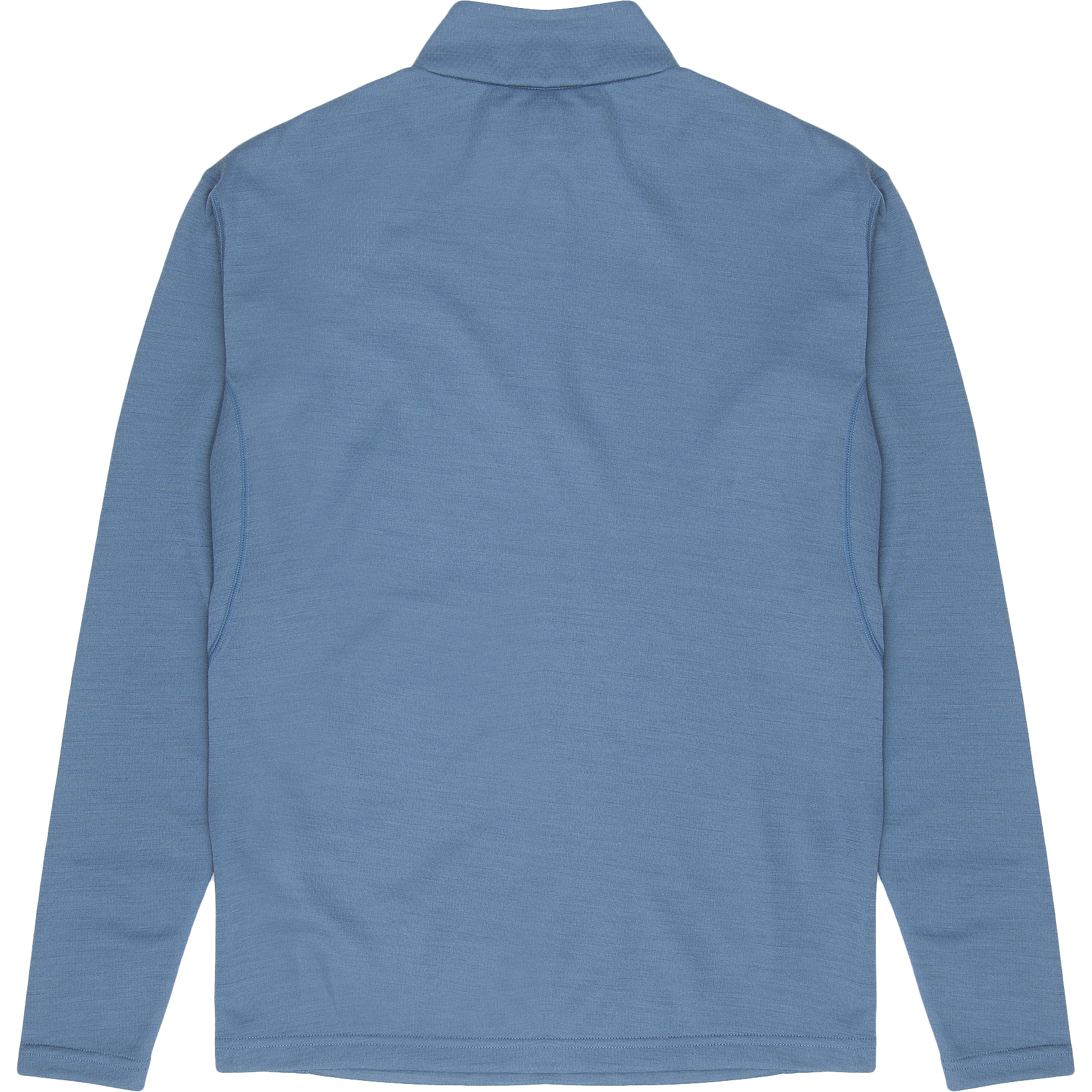 Pe/Wo Hybrid Half Zip Base Layer - Blue