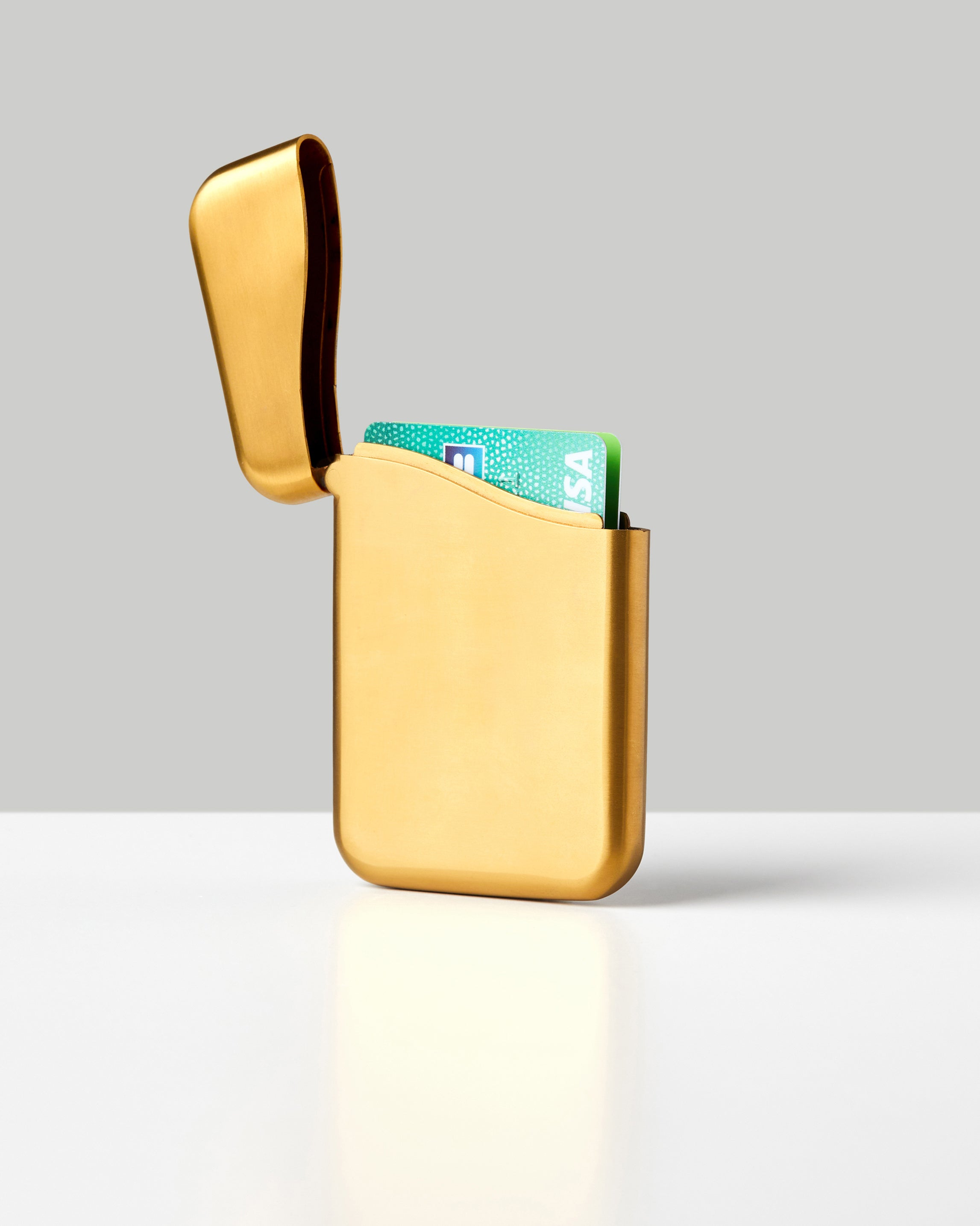 Summit Card Case - Vapor Brass