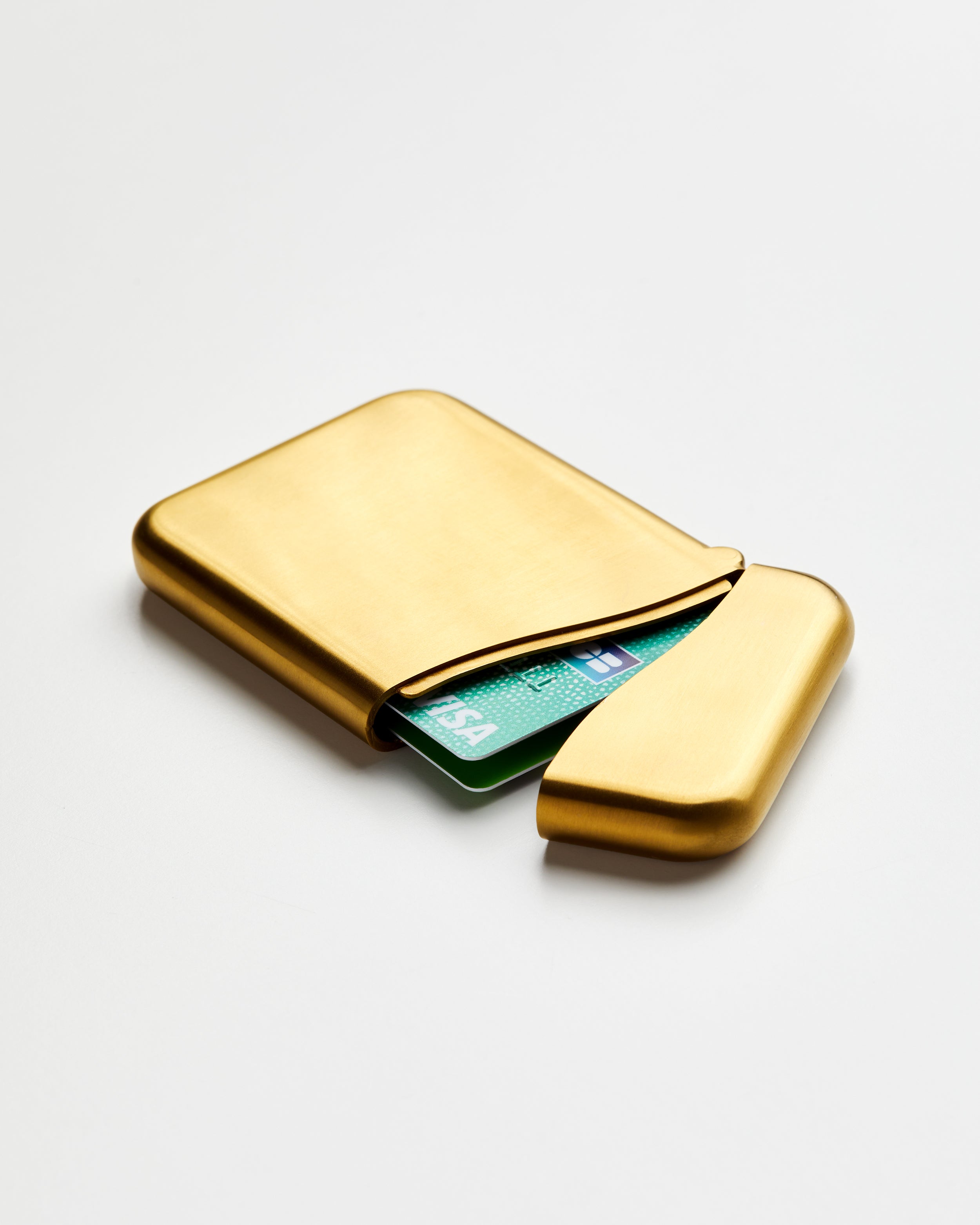 Summit Card Case - Vapor Brass