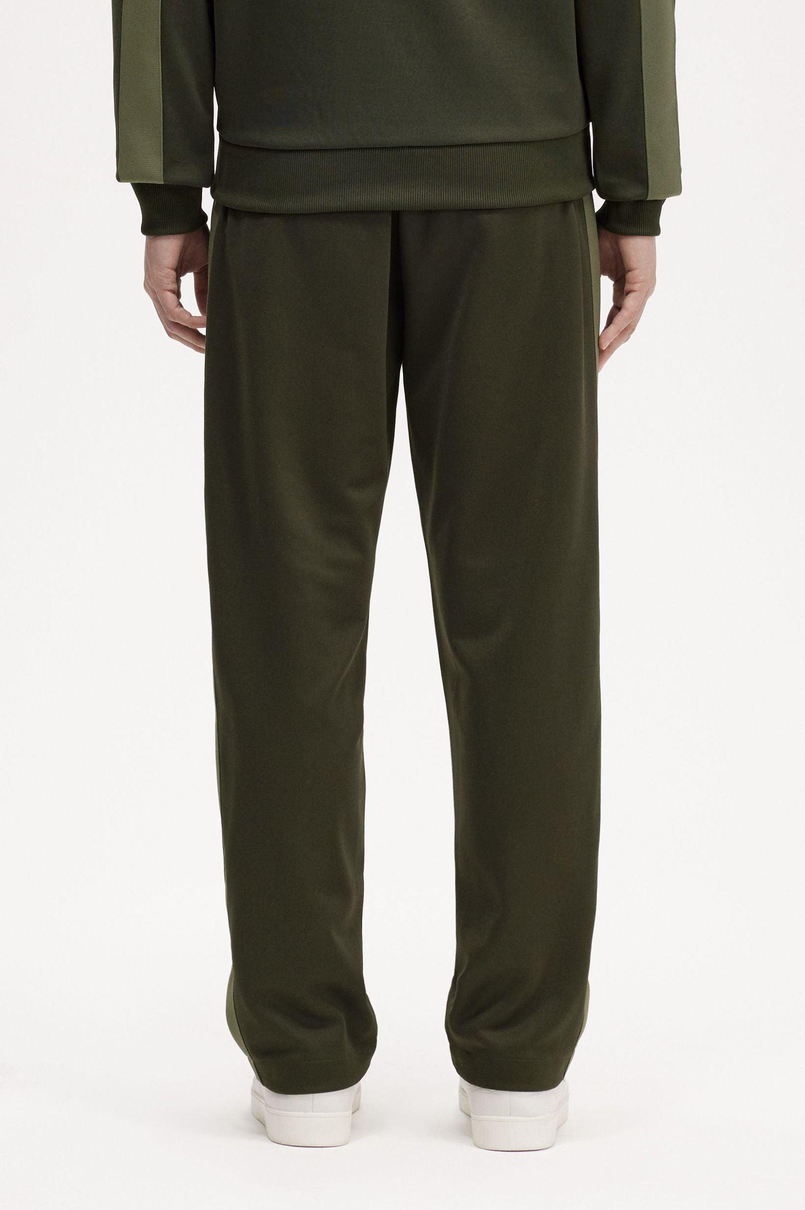 Tape Detail Track Pant - Hunting Green