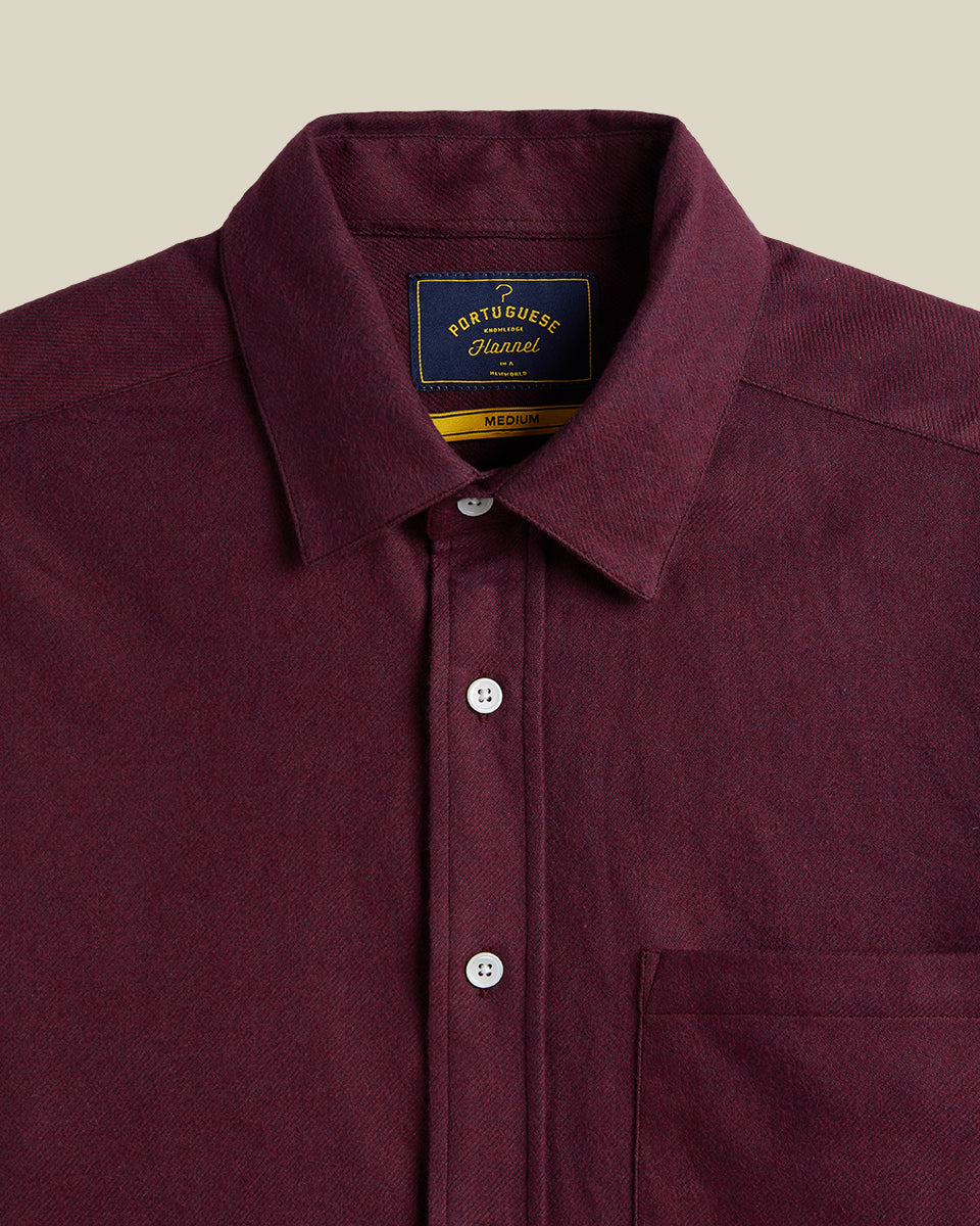 Teca 2.0 Flannel - Bordeaux