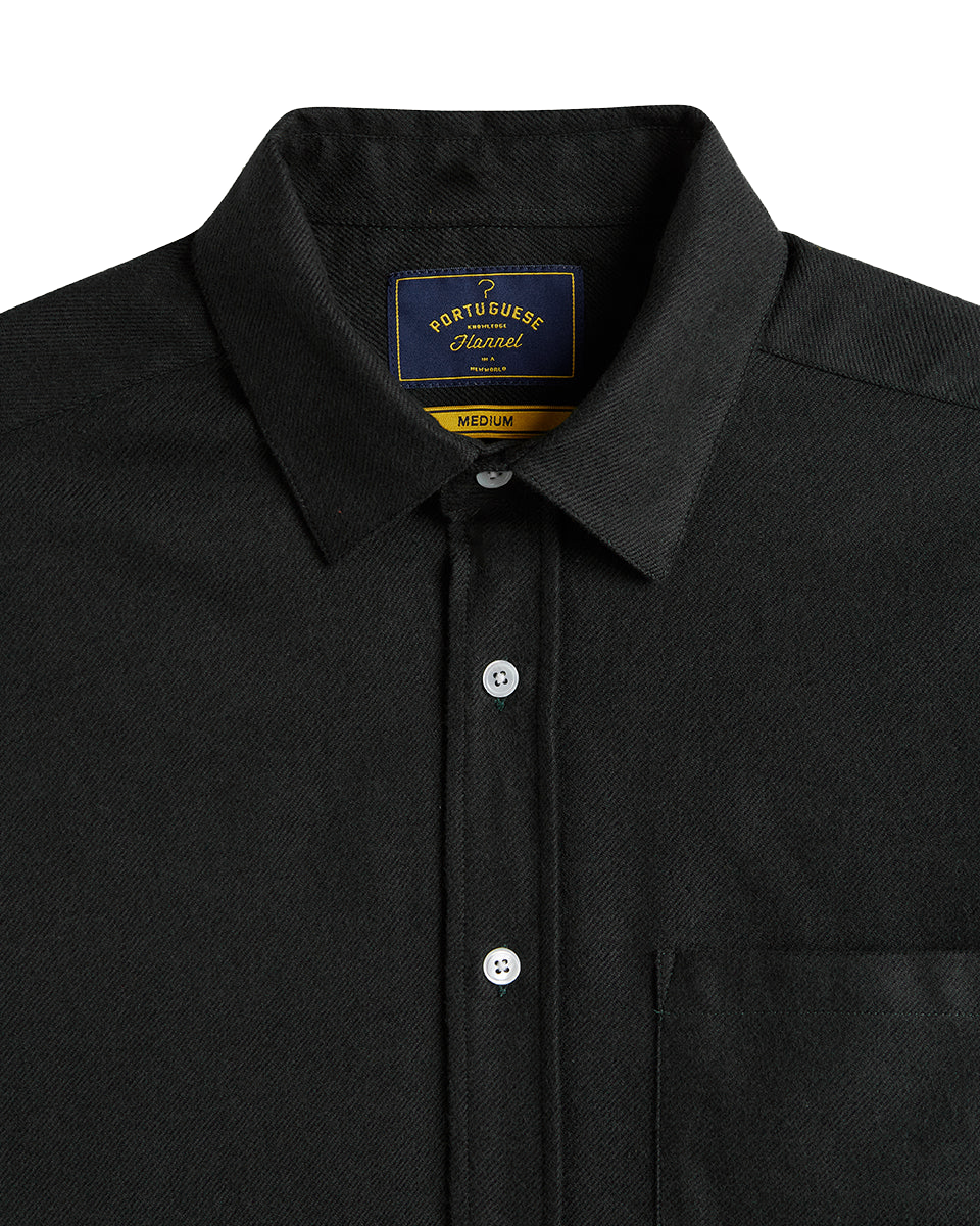 Teca Flannel Shirt - Black