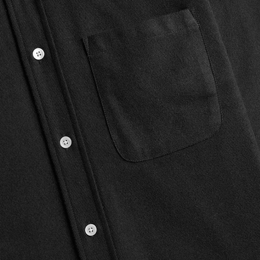 Teca Flannel Shirt - Black