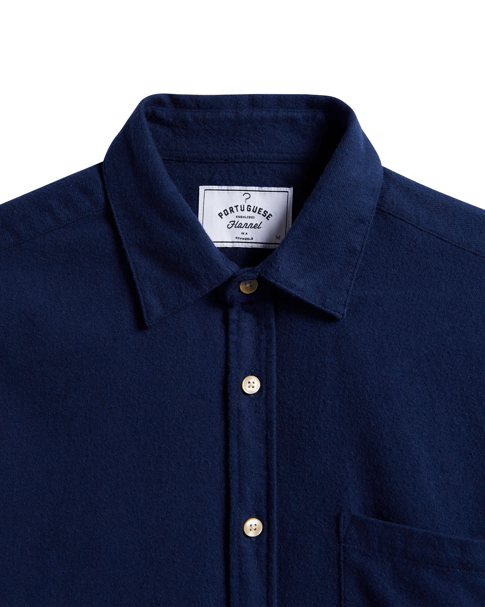 Teca Flannel Shirt - Navy