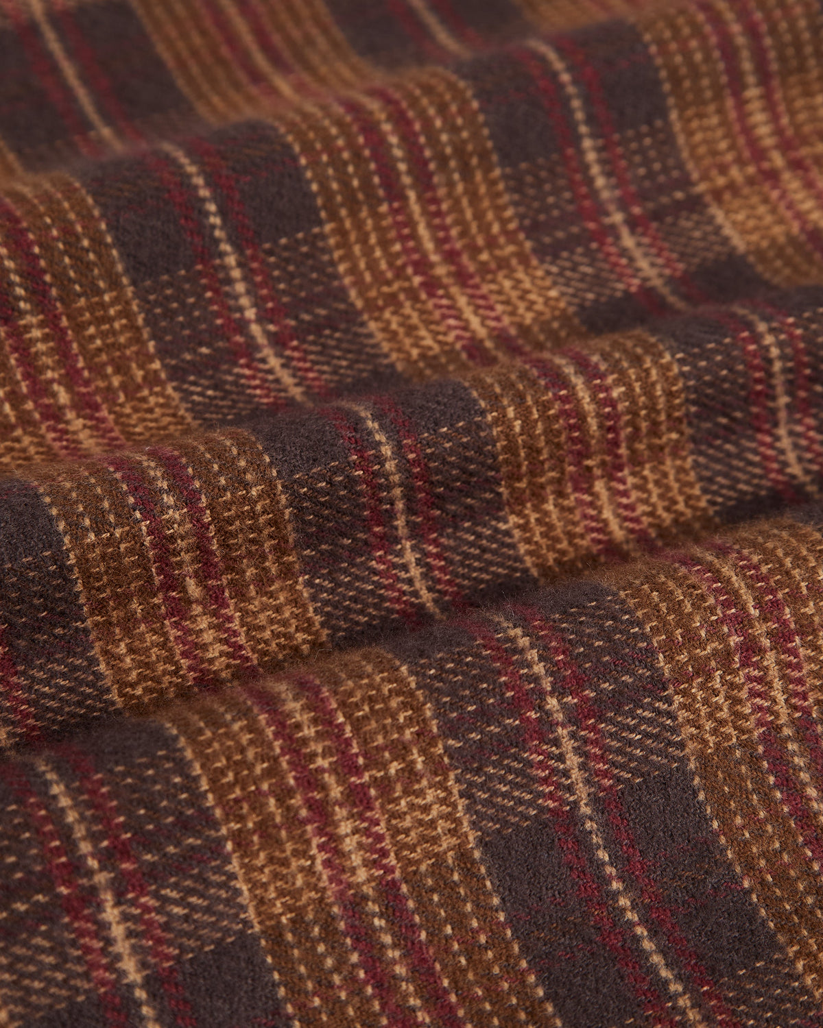 Trigo Flannel Shirt - Brown Plaid