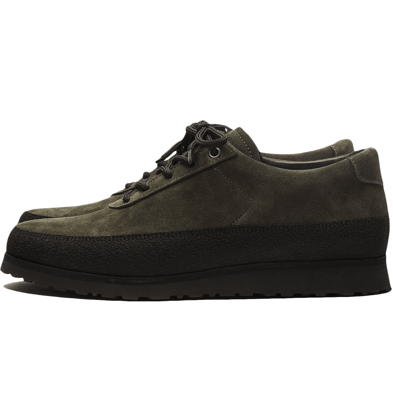 Explorer - Army Green Suede