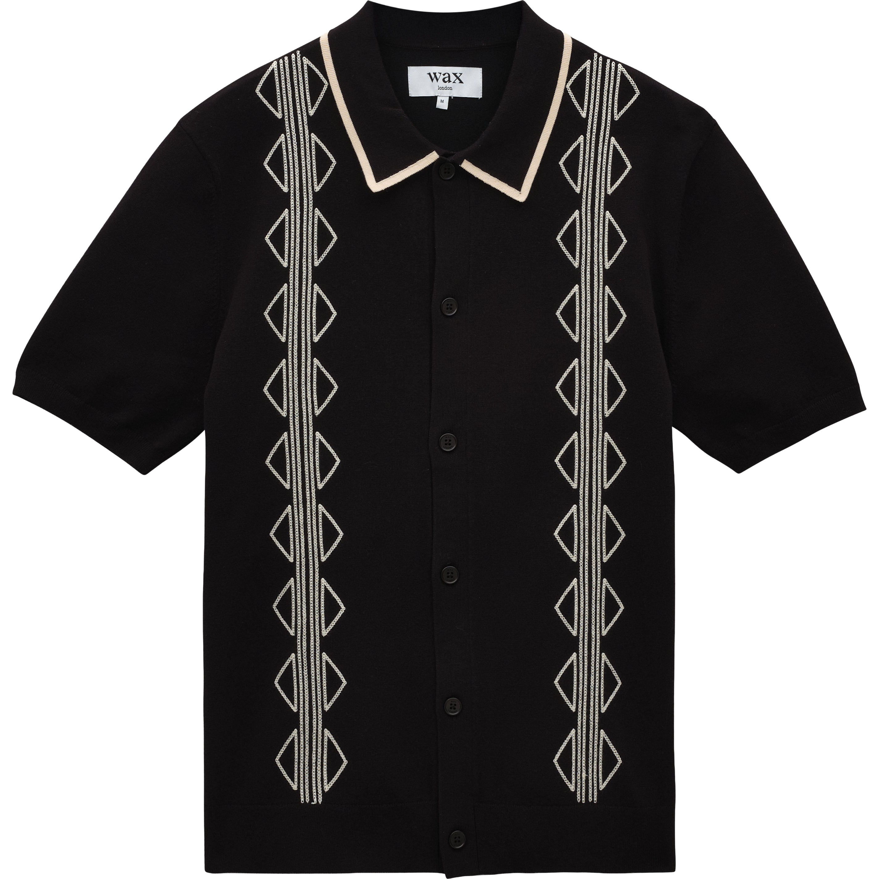Tellaro Shirt - Black / Ecru