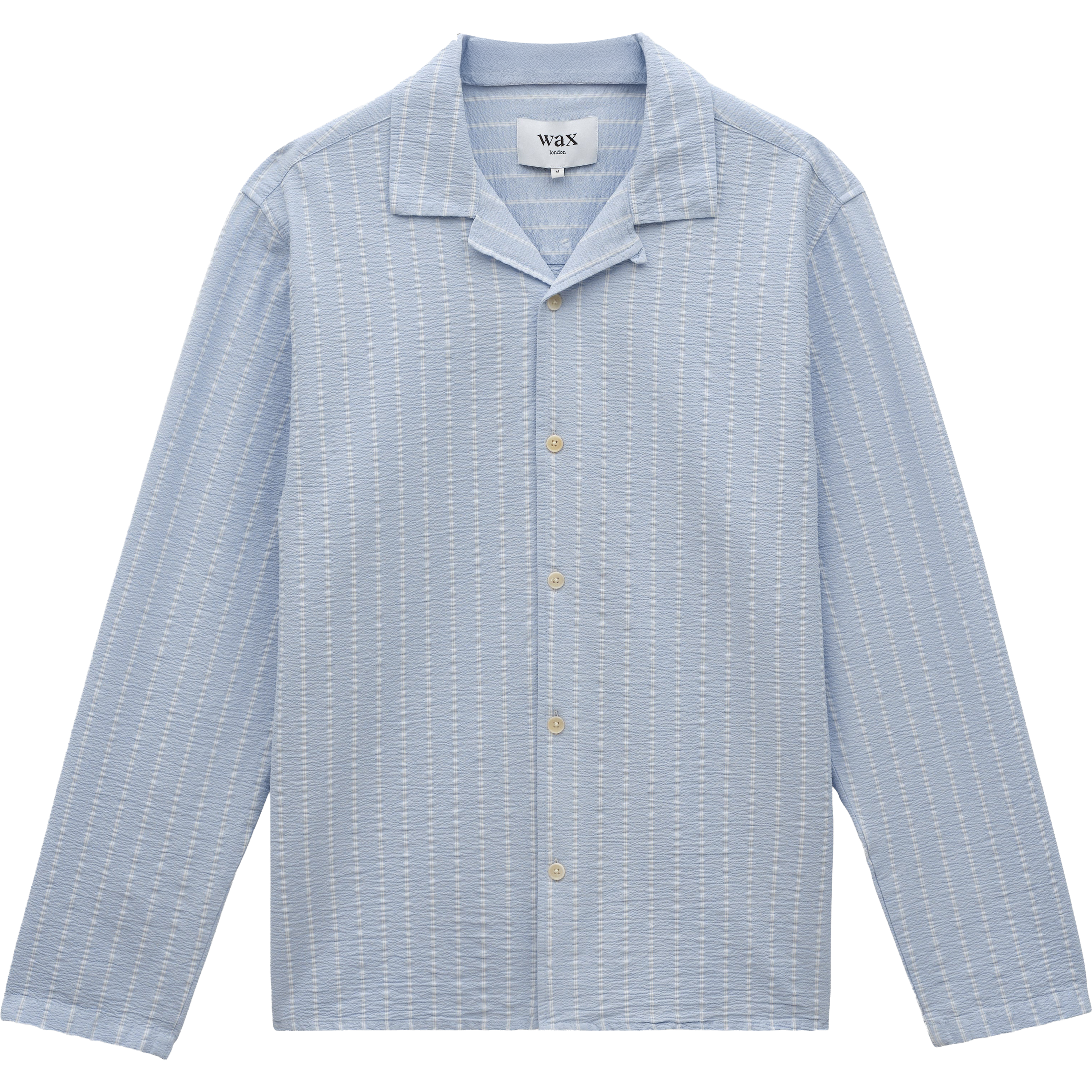Corey Shirt - Blue / Ecru