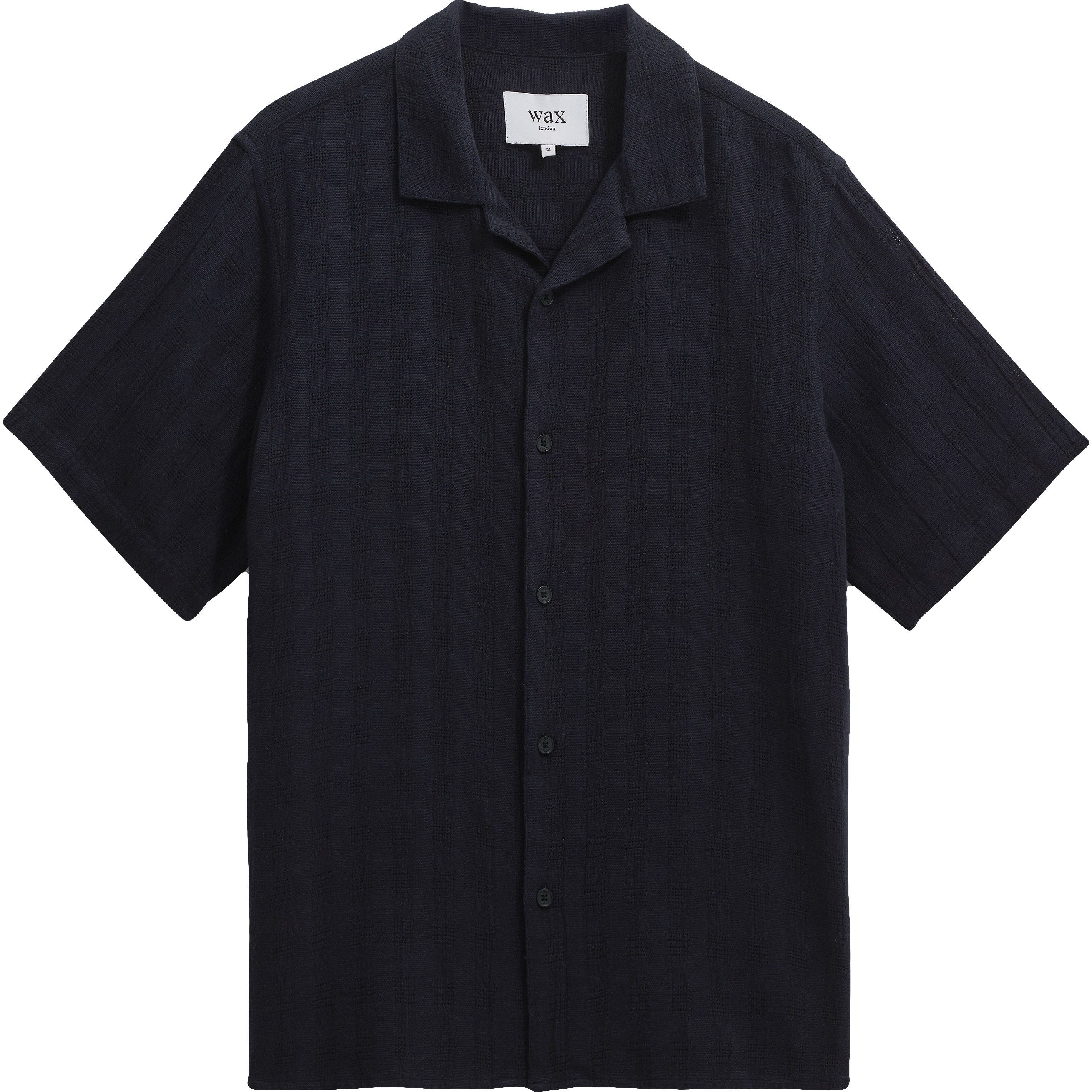 Didcot Open Weave Shirt - Navy