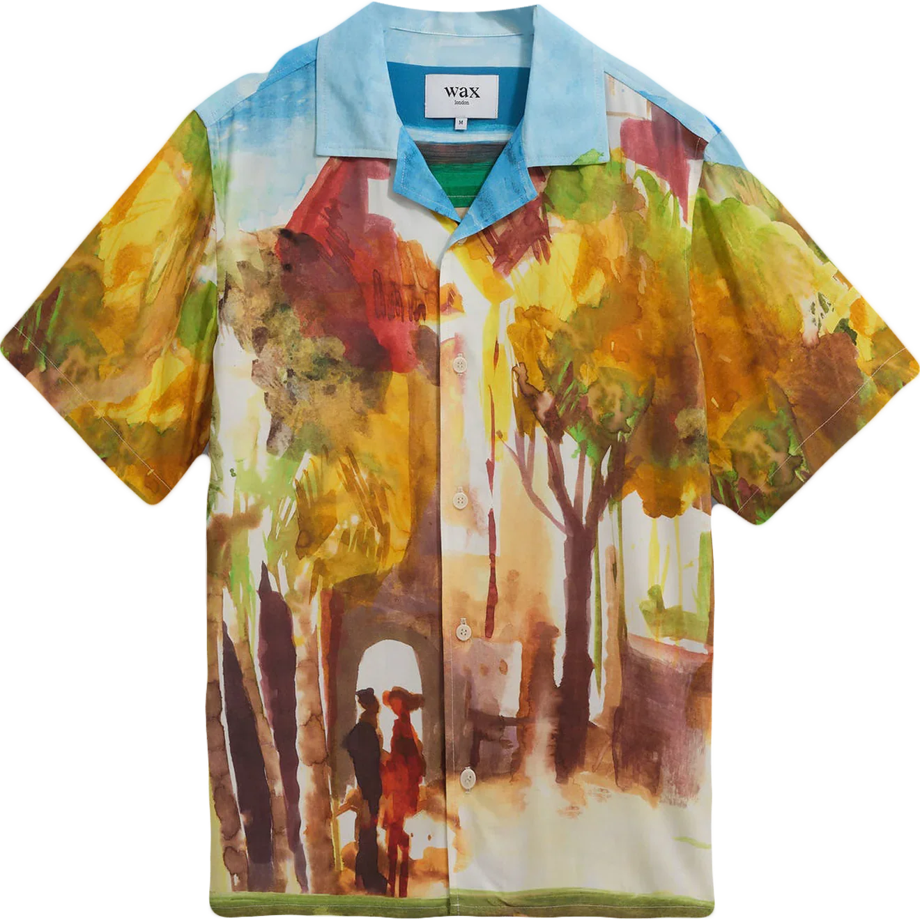 Didcot Shirt - Watercolour Abstract