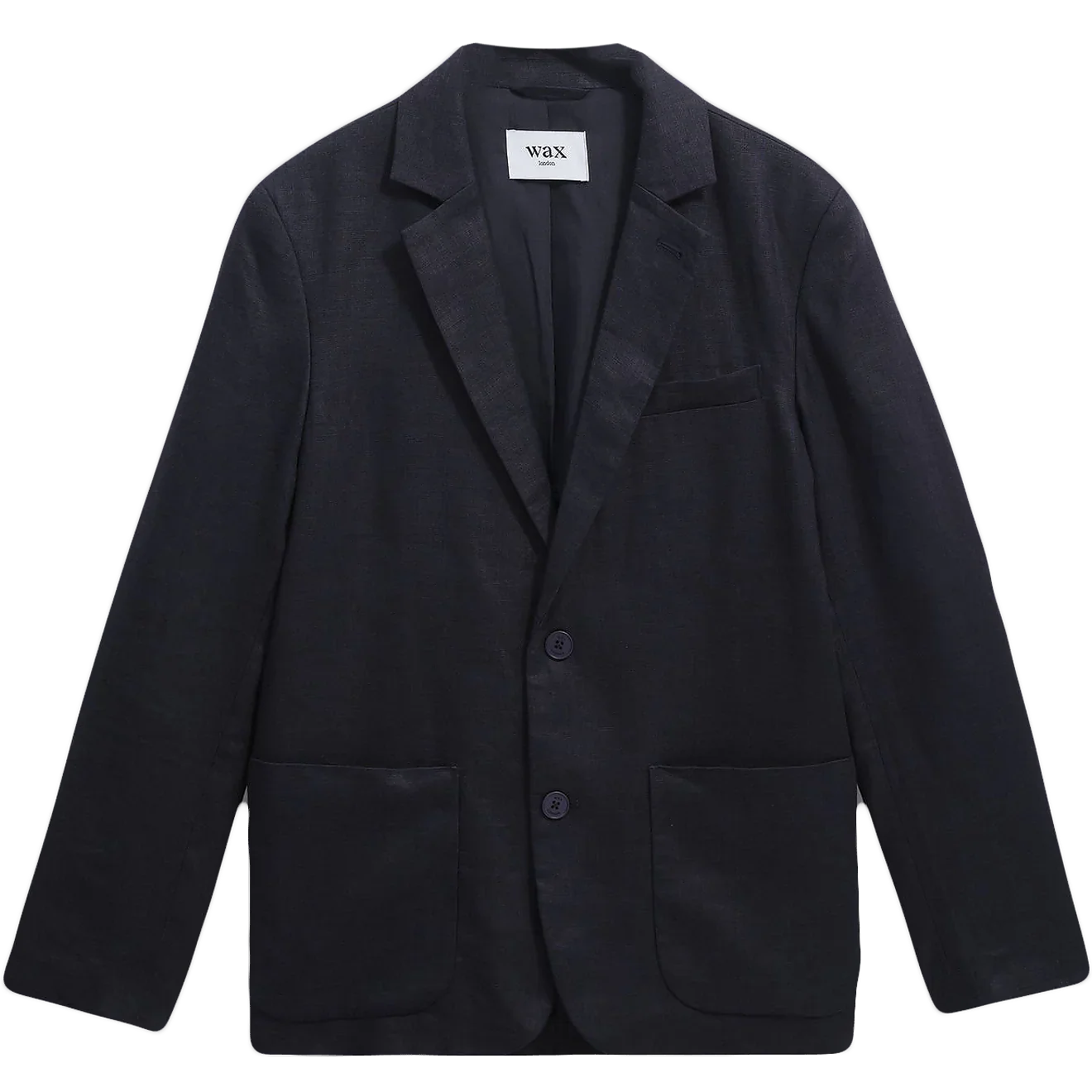 Fintry Linen Blazer - Midnight
