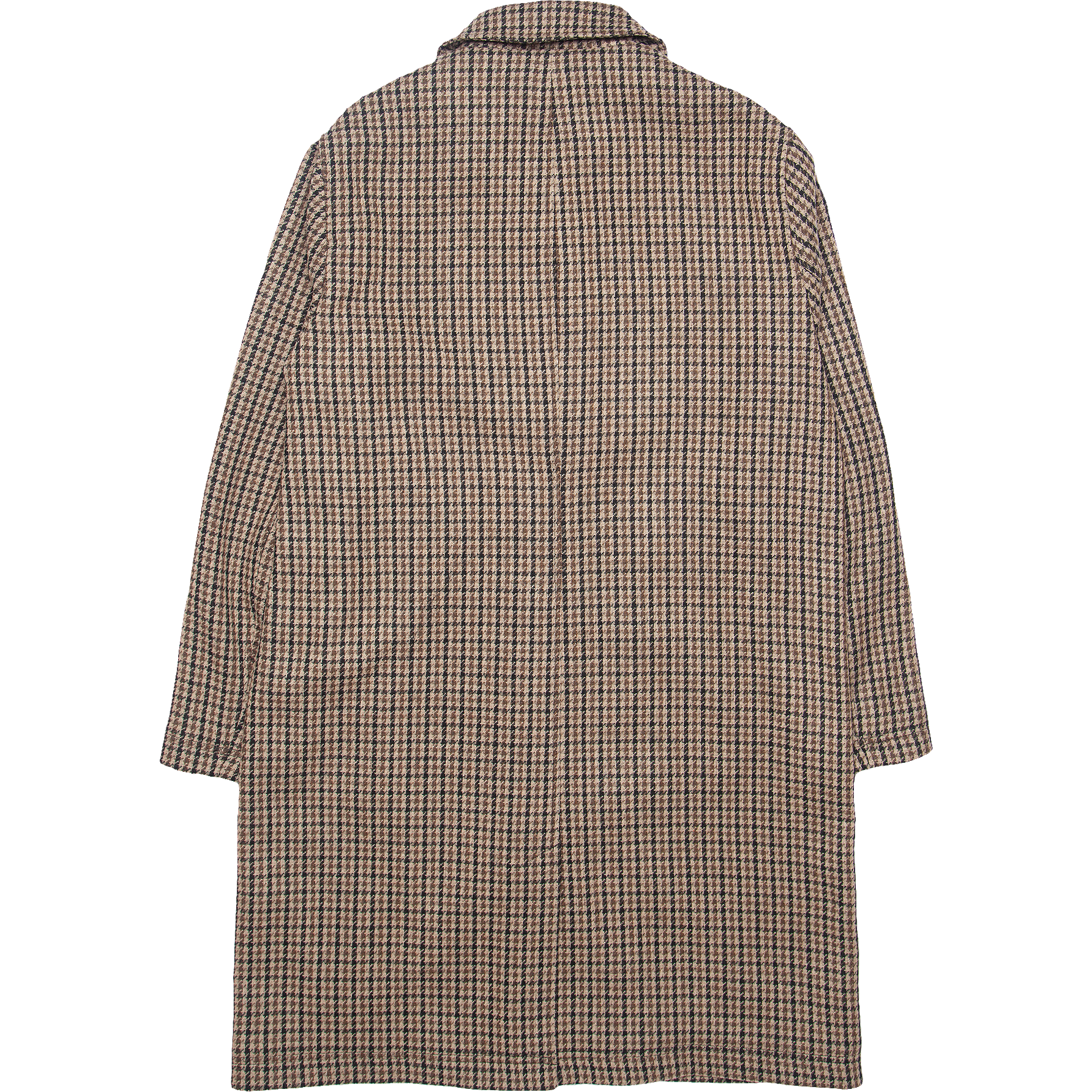 Chester Coat - Natural Houndstooth