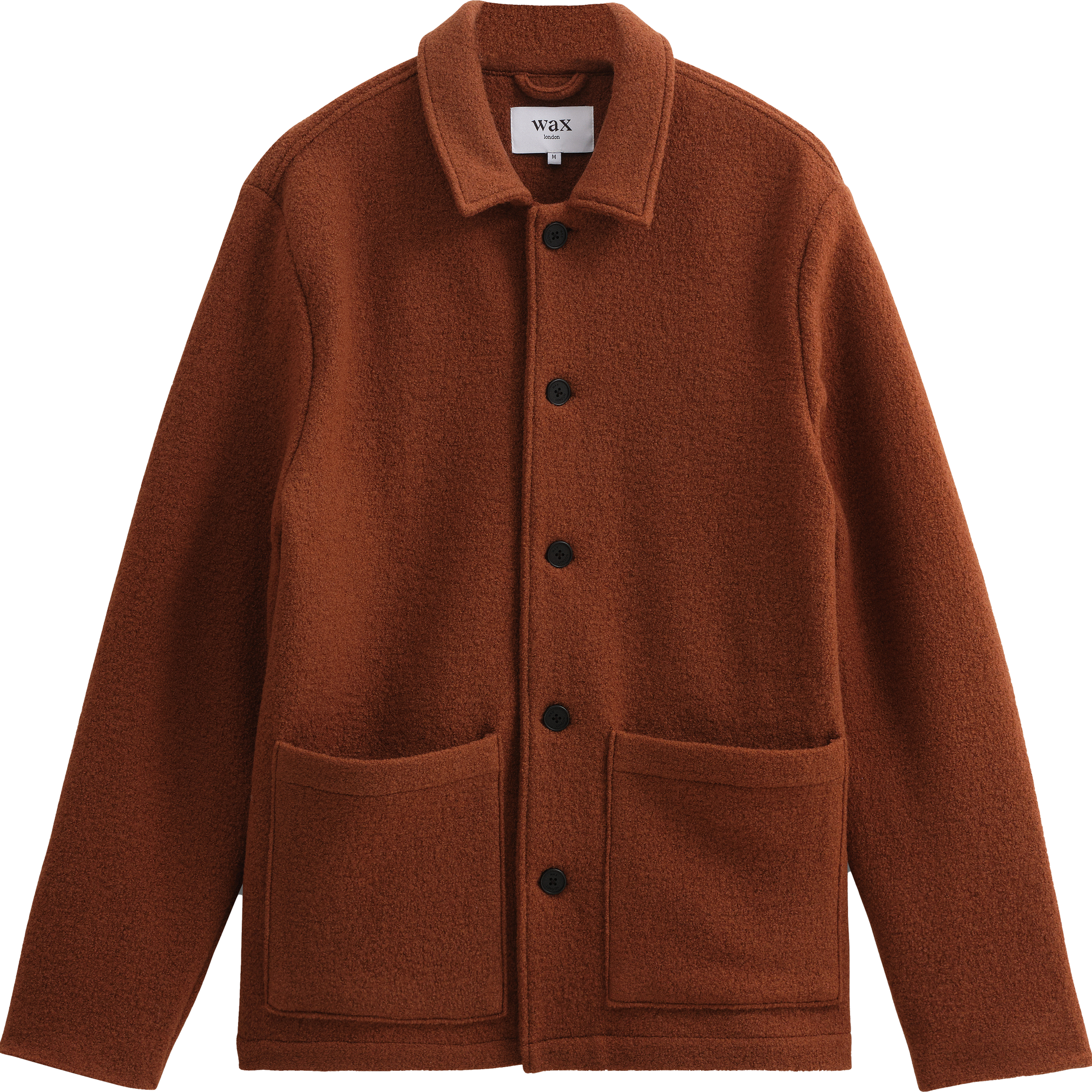 Grant Wool Jacket - Rust