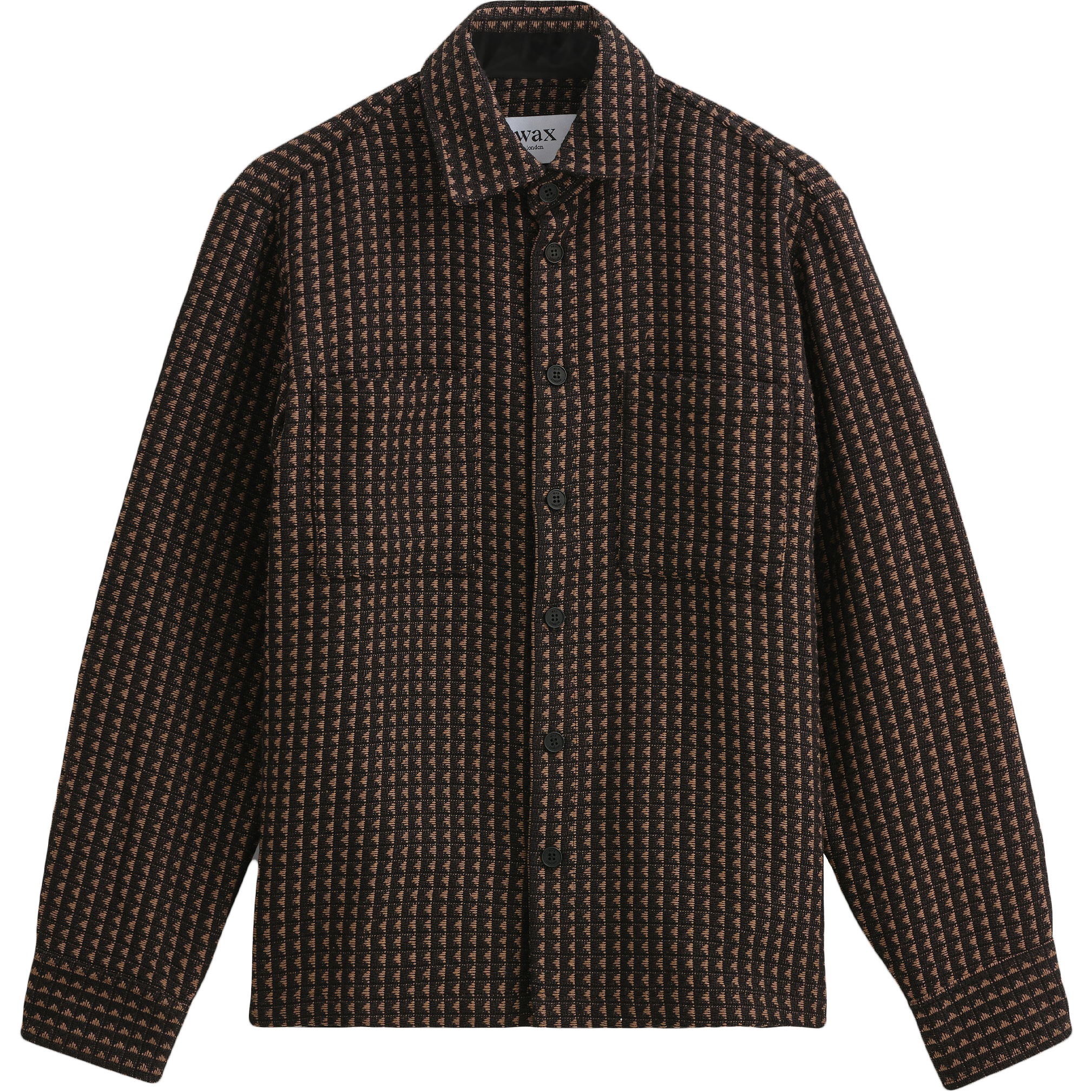 Whiting Overshirt - Black / Beige Frome