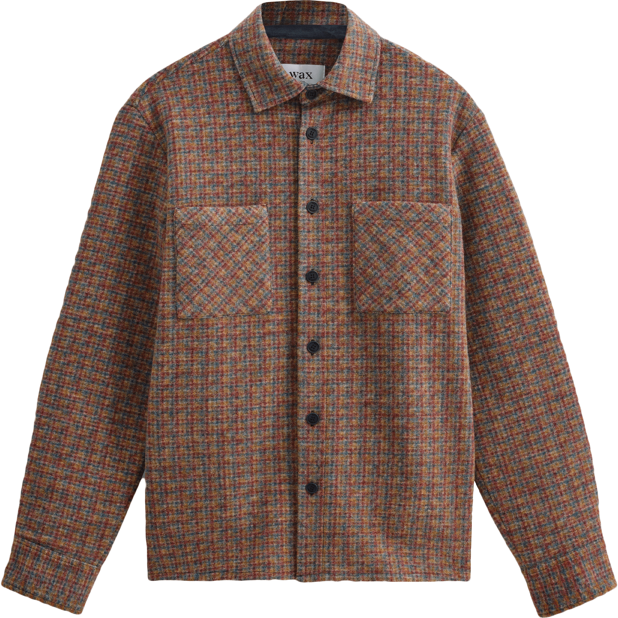 Whiting Overshirt - Mini Check Fleece