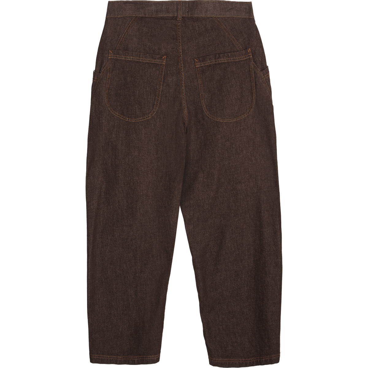 Twisted Seam Trouser - Brown