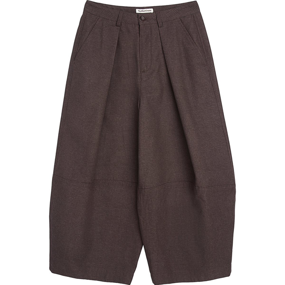 Deadbeat Trouser - Brown Jacquard
