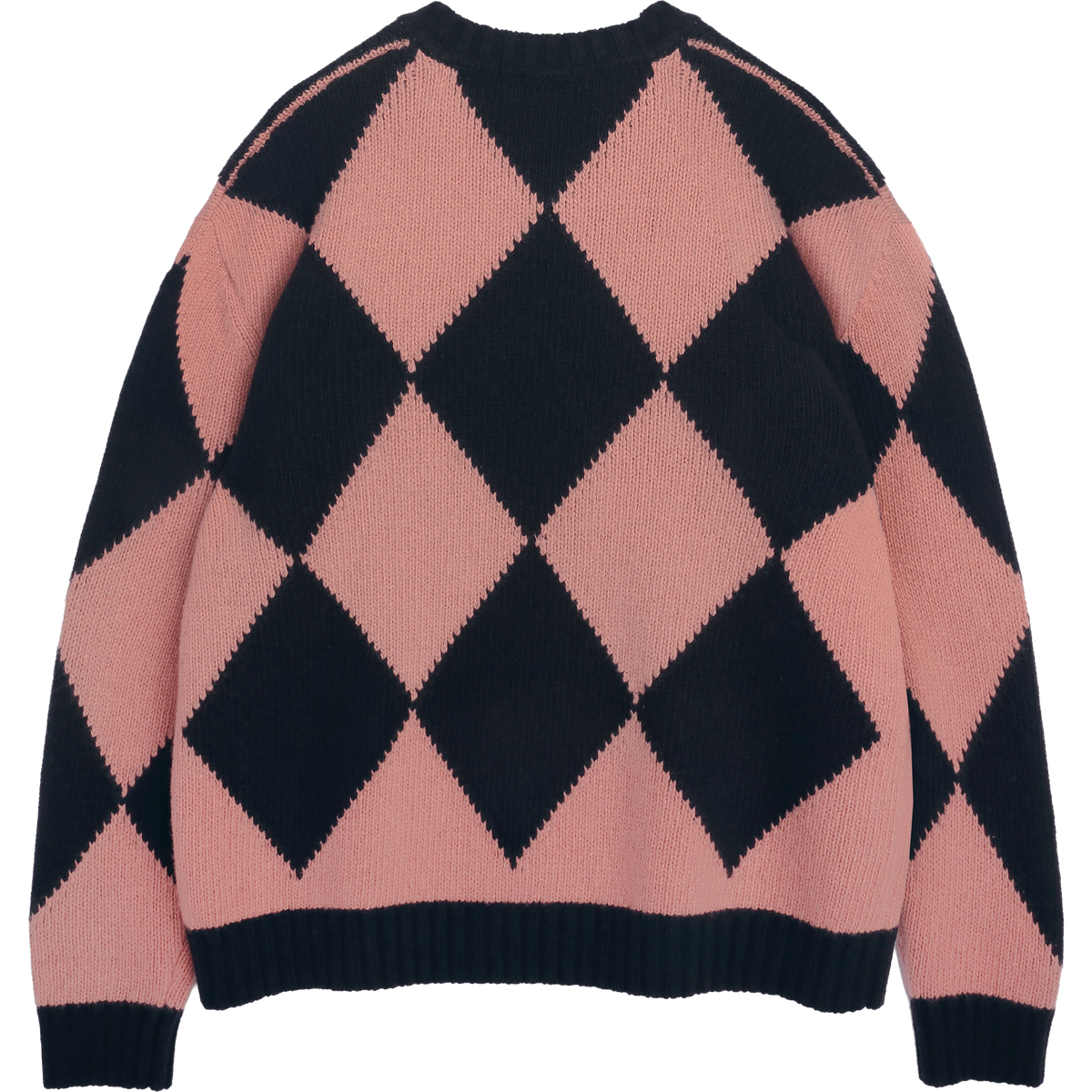 Flint Crew Neck - Black / Pink