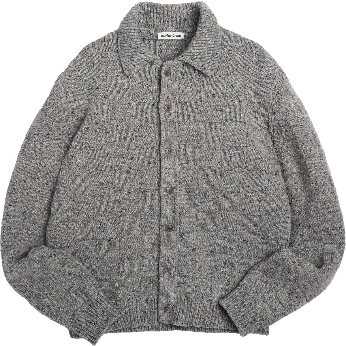 Rat Pack Cardigan - Grey
