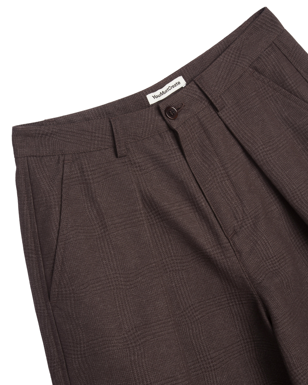 Deadbeat Trouser - Brown Jacquard