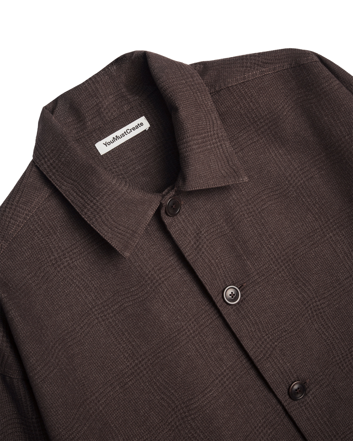 PJ Overshirt - Brown Jacquard
