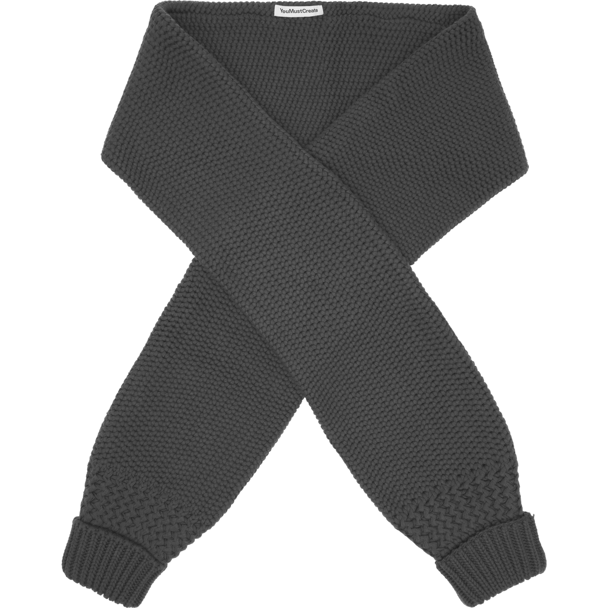 Sleeve Scarf - Charcoal Multi