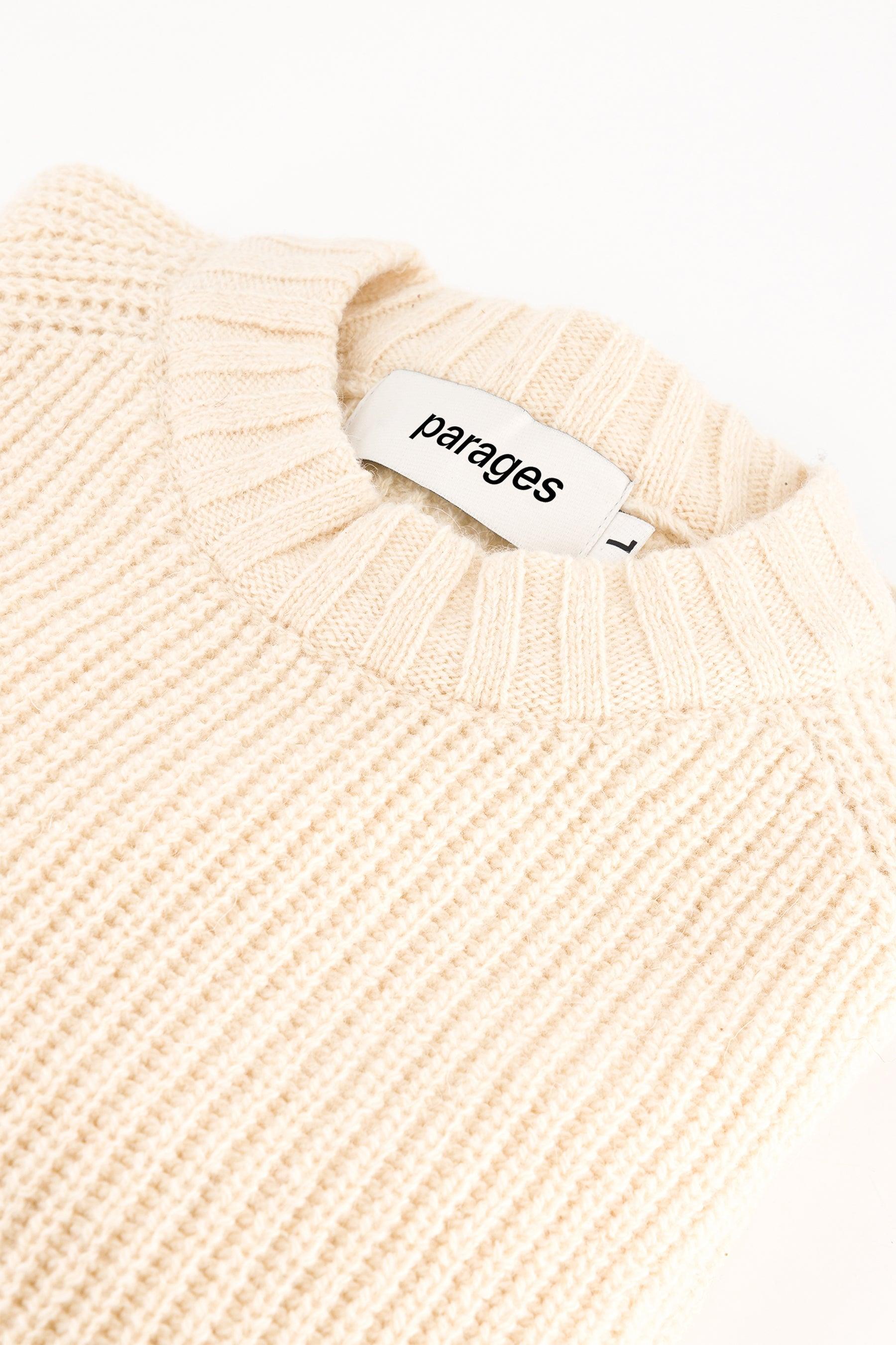 Aidan Shetland Crewneck - Off White