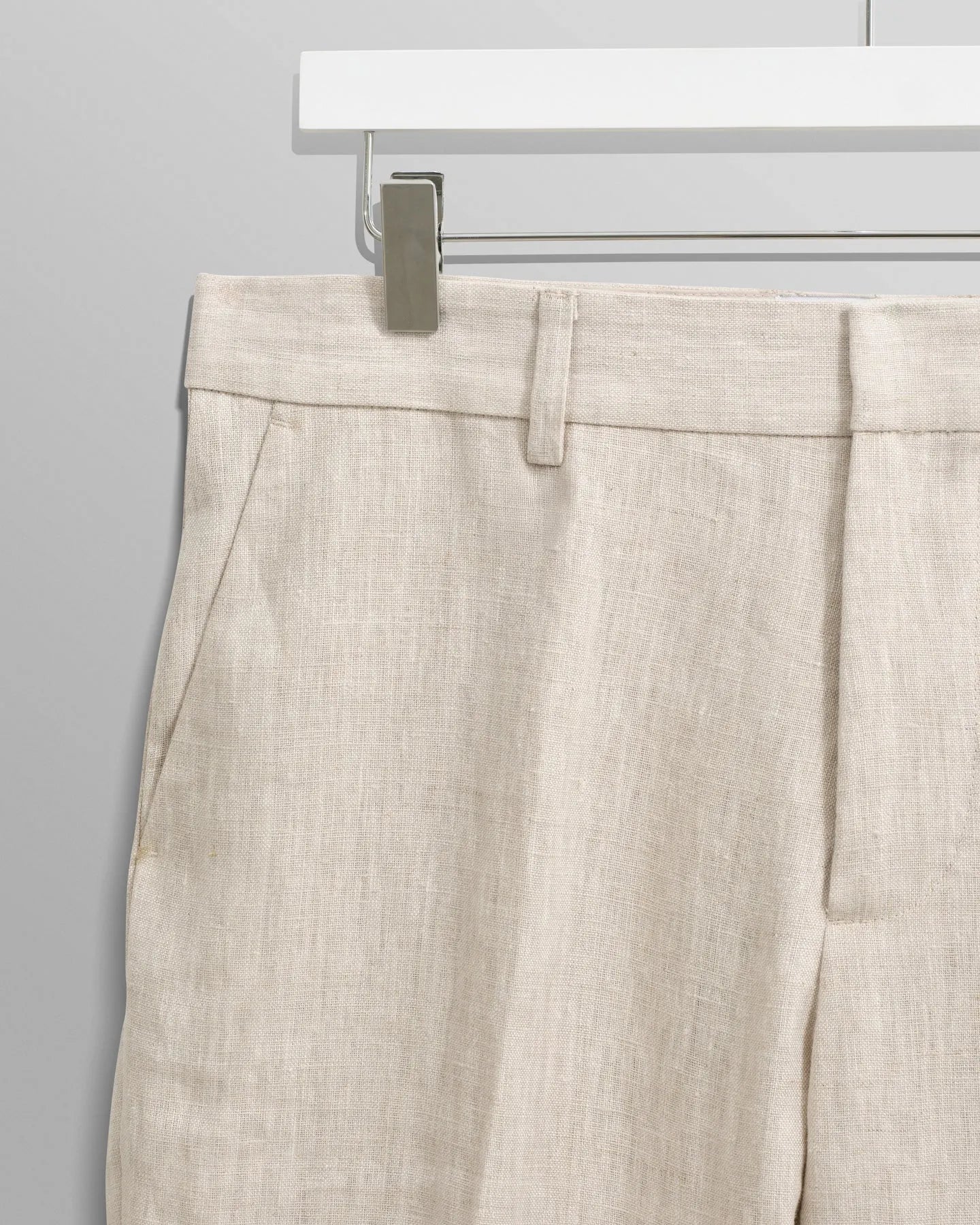 Alp Linen Smart Trouser - Natural