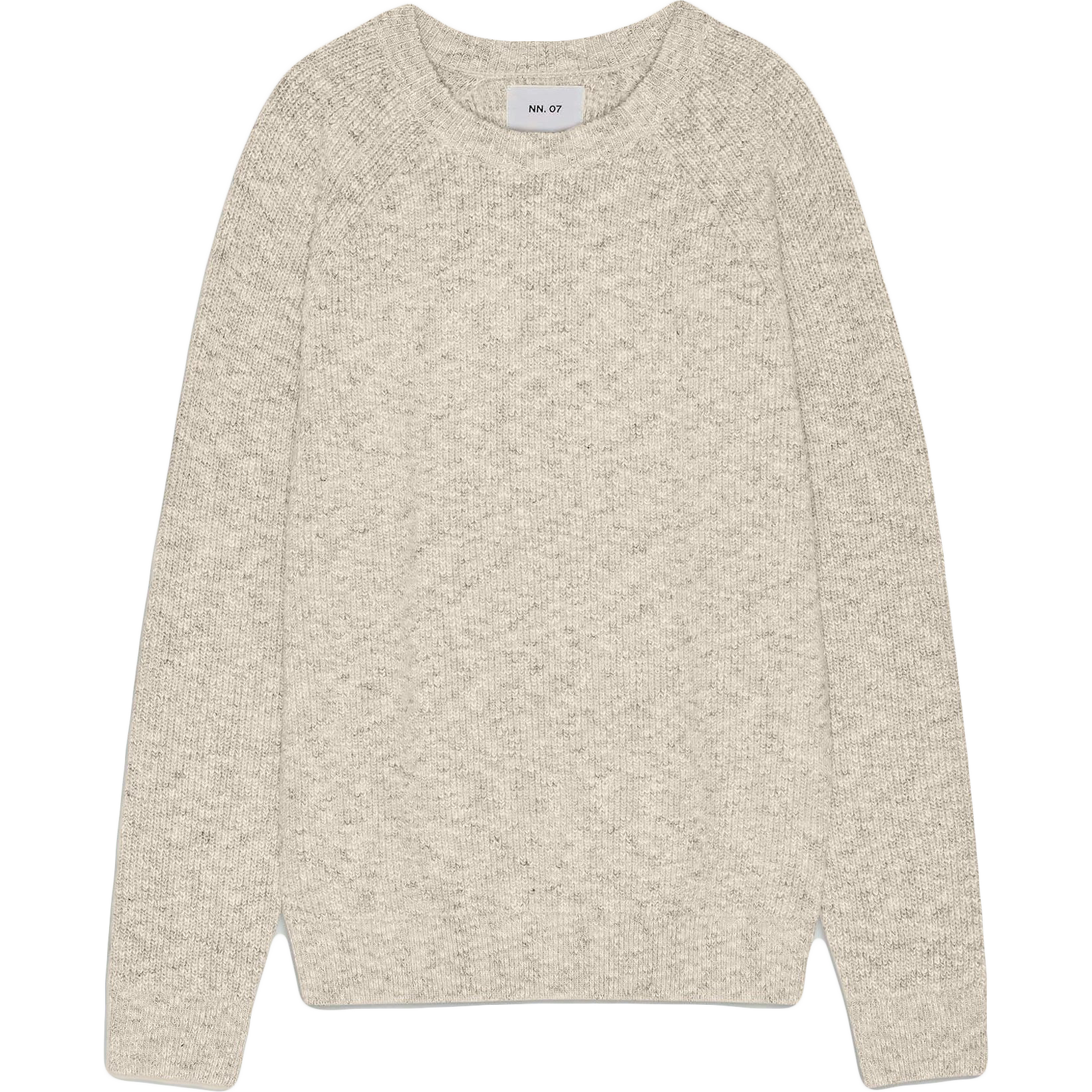 Jacobo Boucle Yarn Sweater - White Pepper