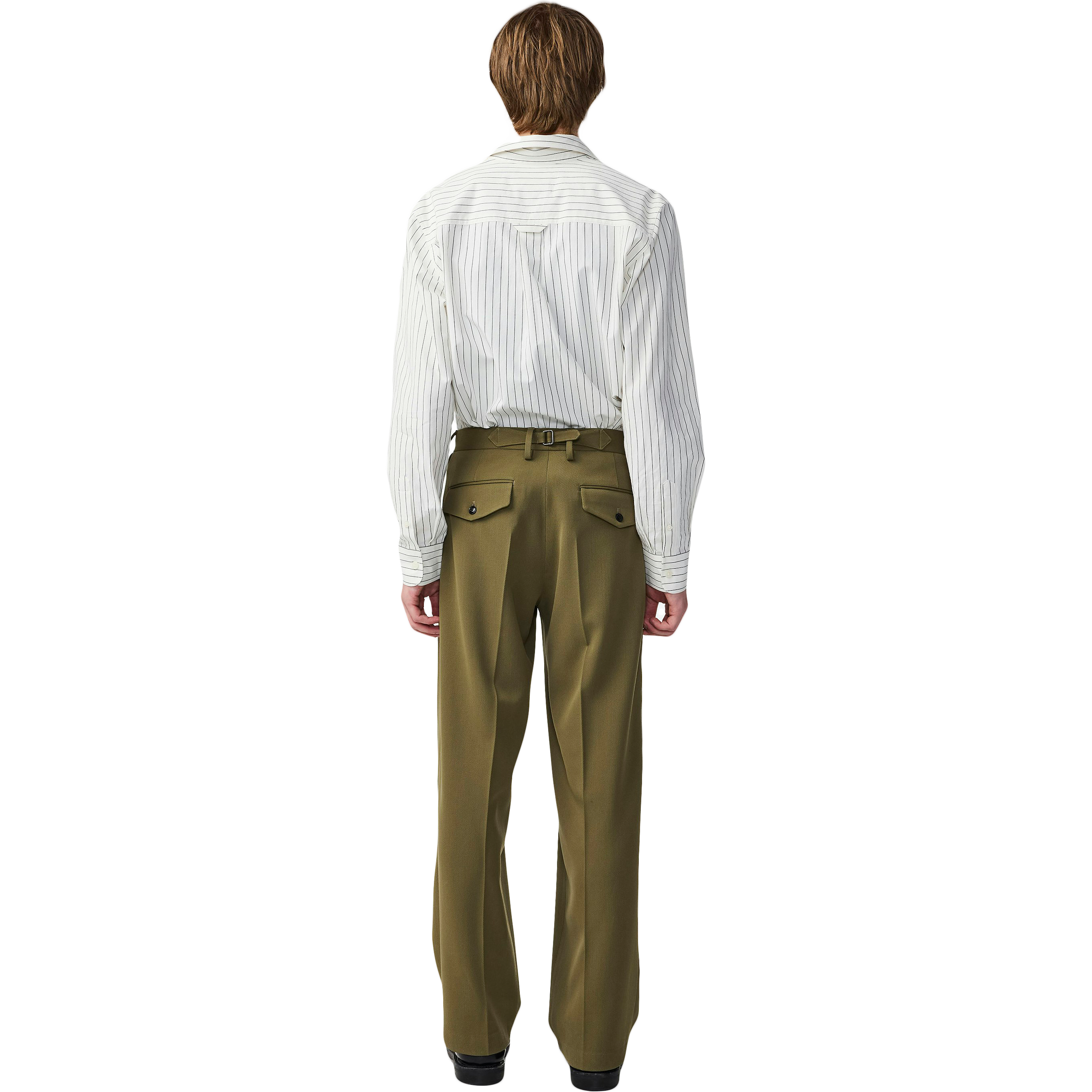 Justin Herringbone Relaxed Fit Pant - Firene