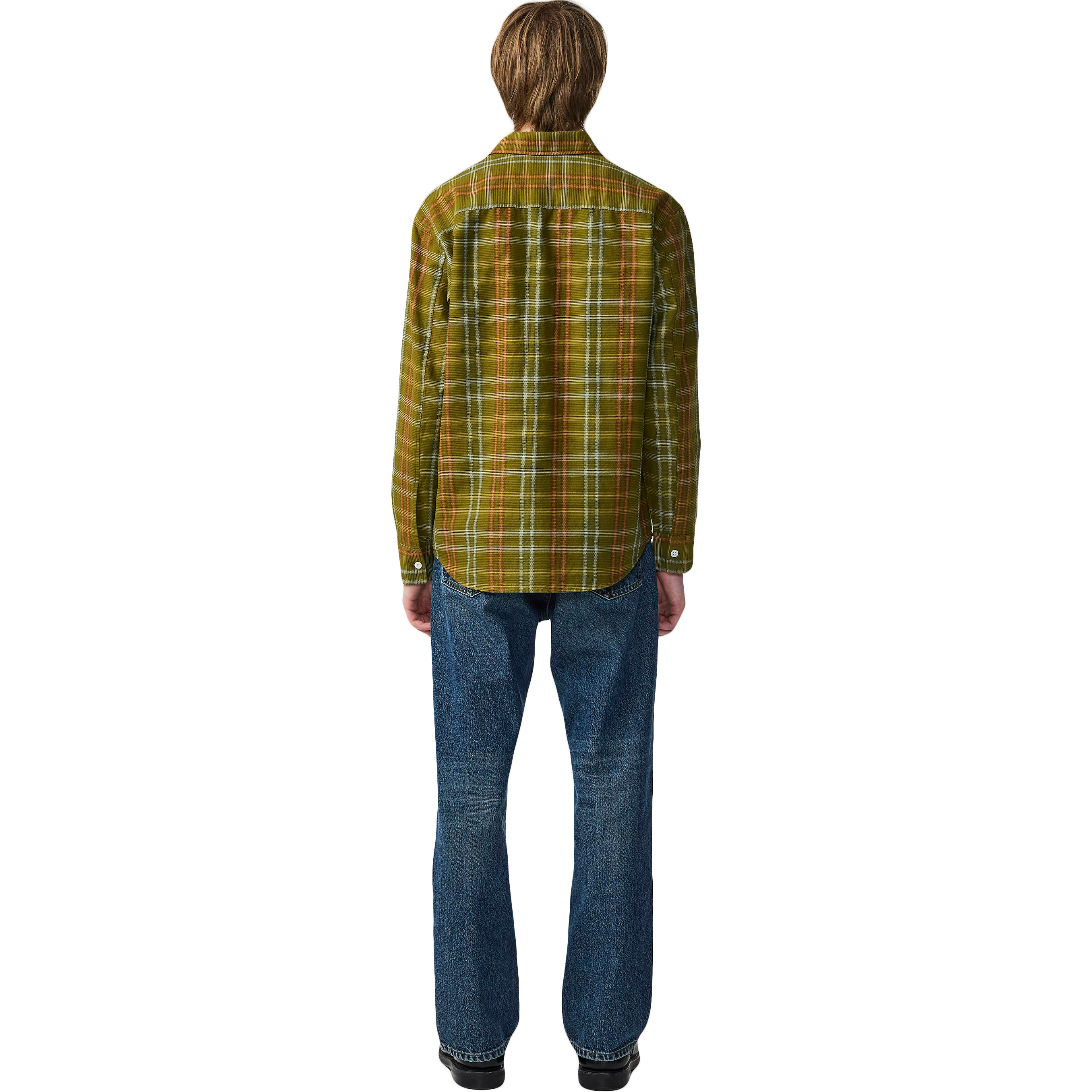 Freddy Bedford Corduroy Shirt - Green Check