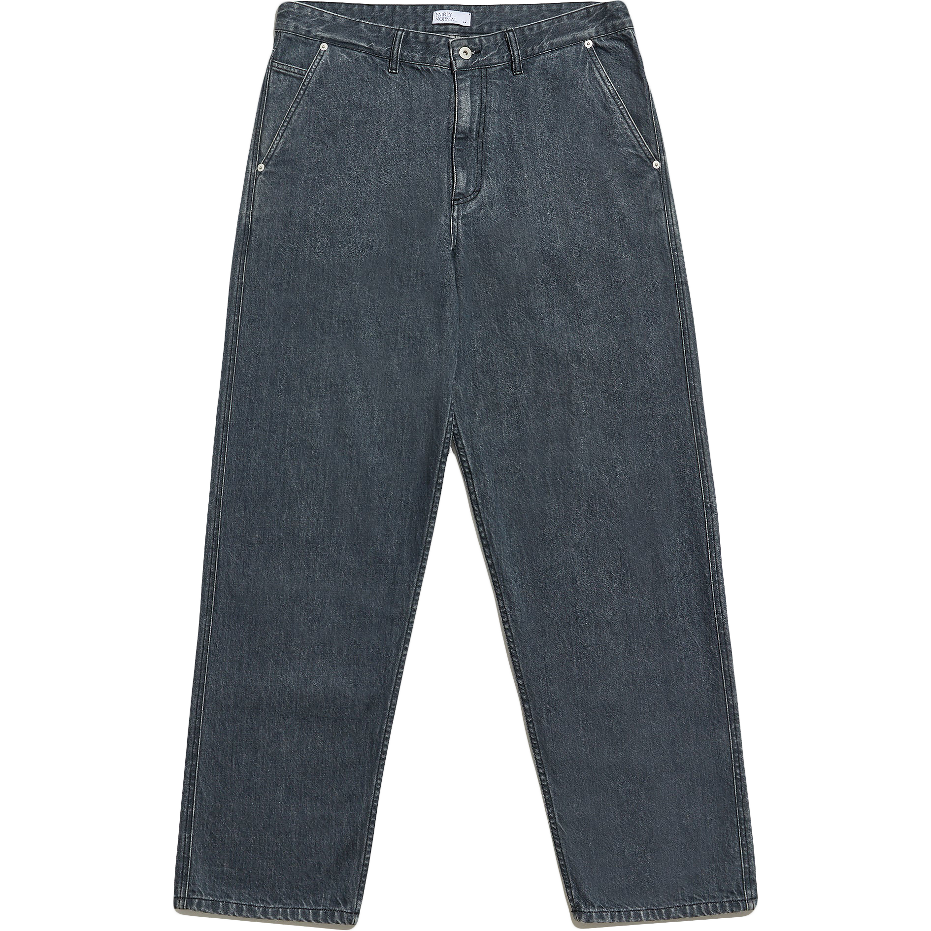 5-Pocket Jeans Washed Black