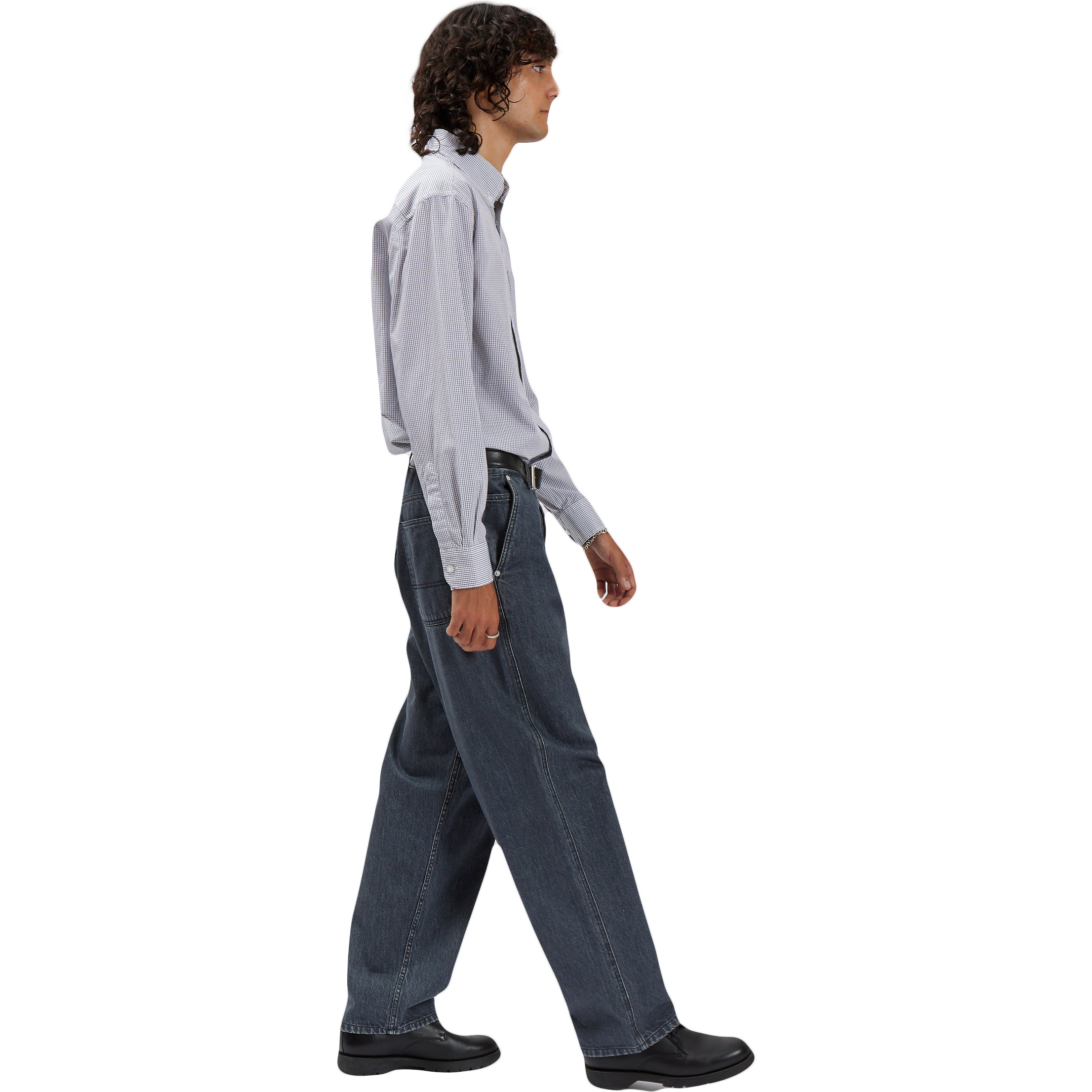 5-Pocket Jeans Washed Black