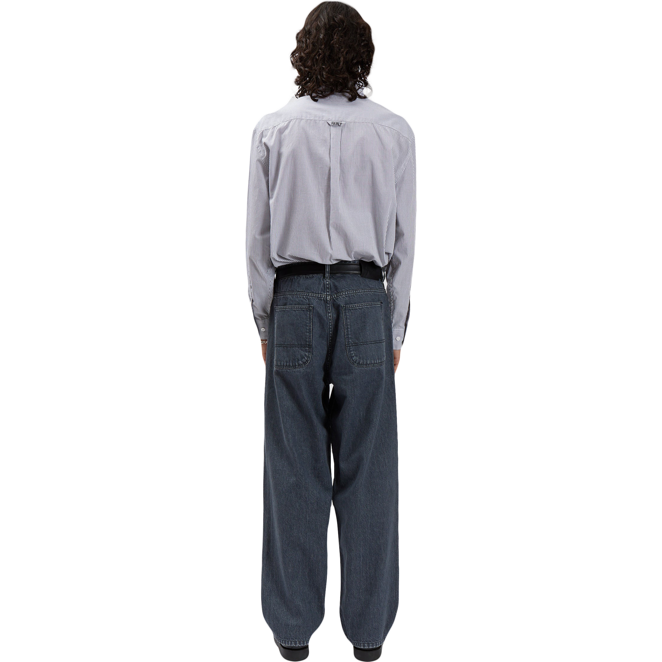 5-Pocket Jeans Washed Black