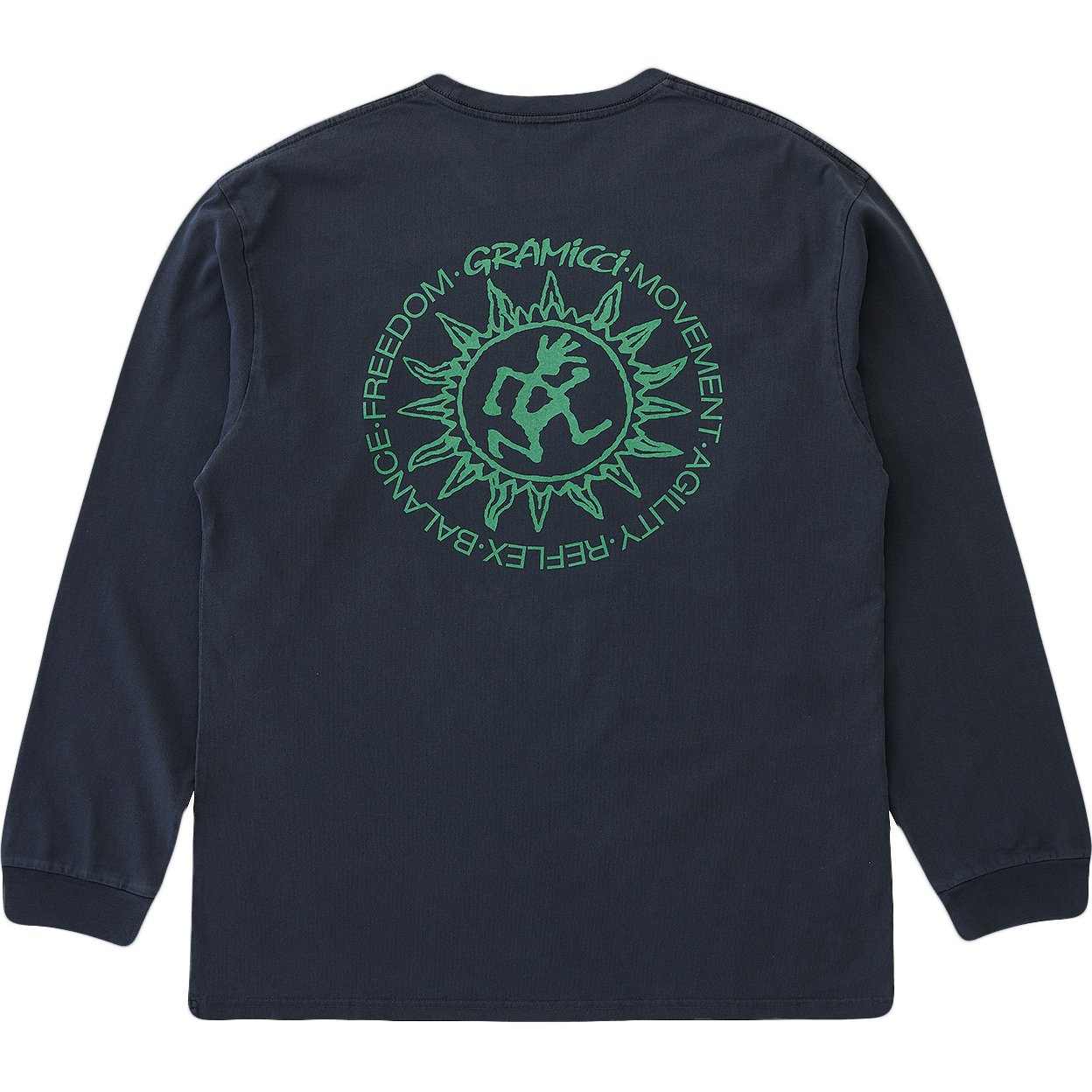 Sun Longsleeve Tee - Navy Pigment