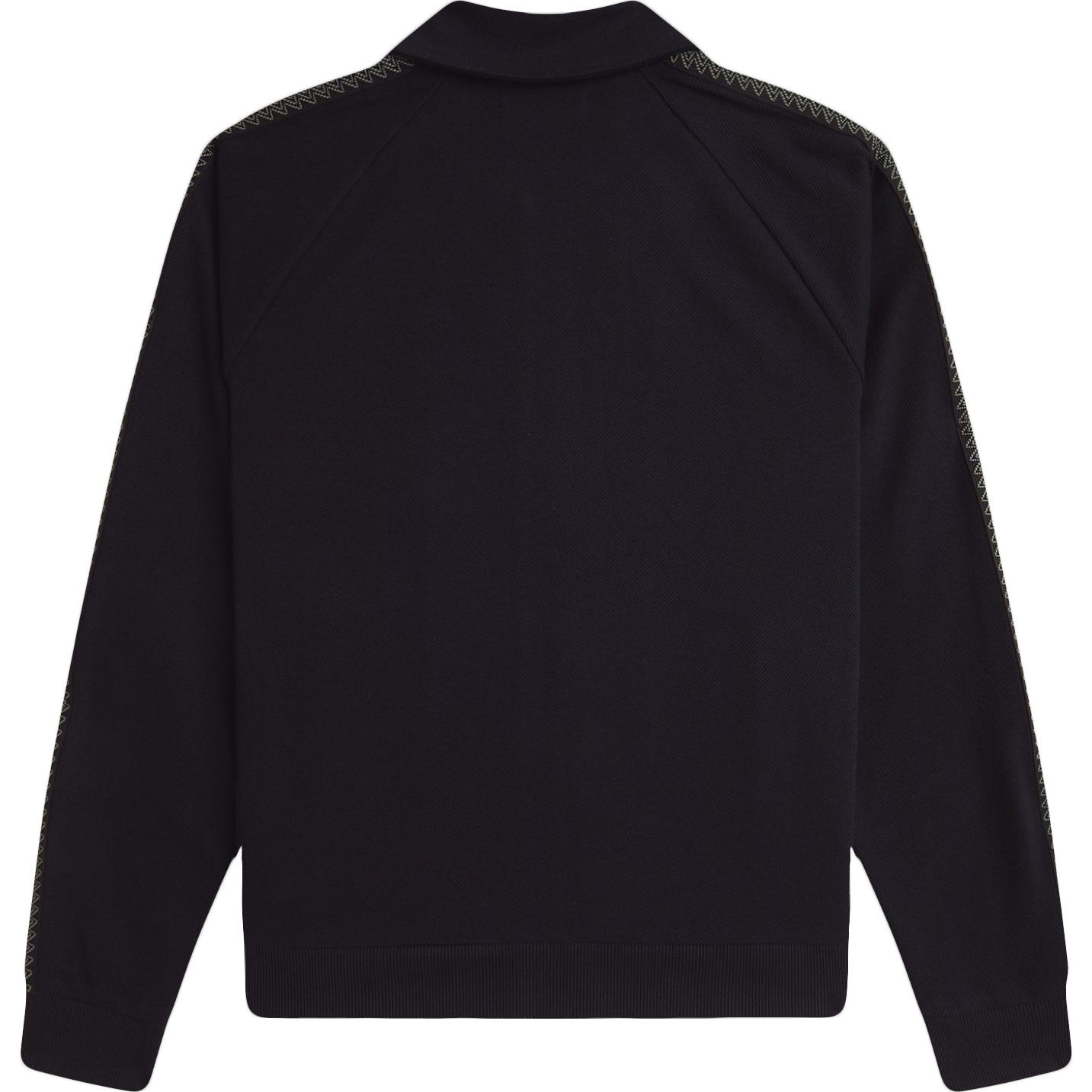 Tennis Grip Taped Track Jacket - Black
