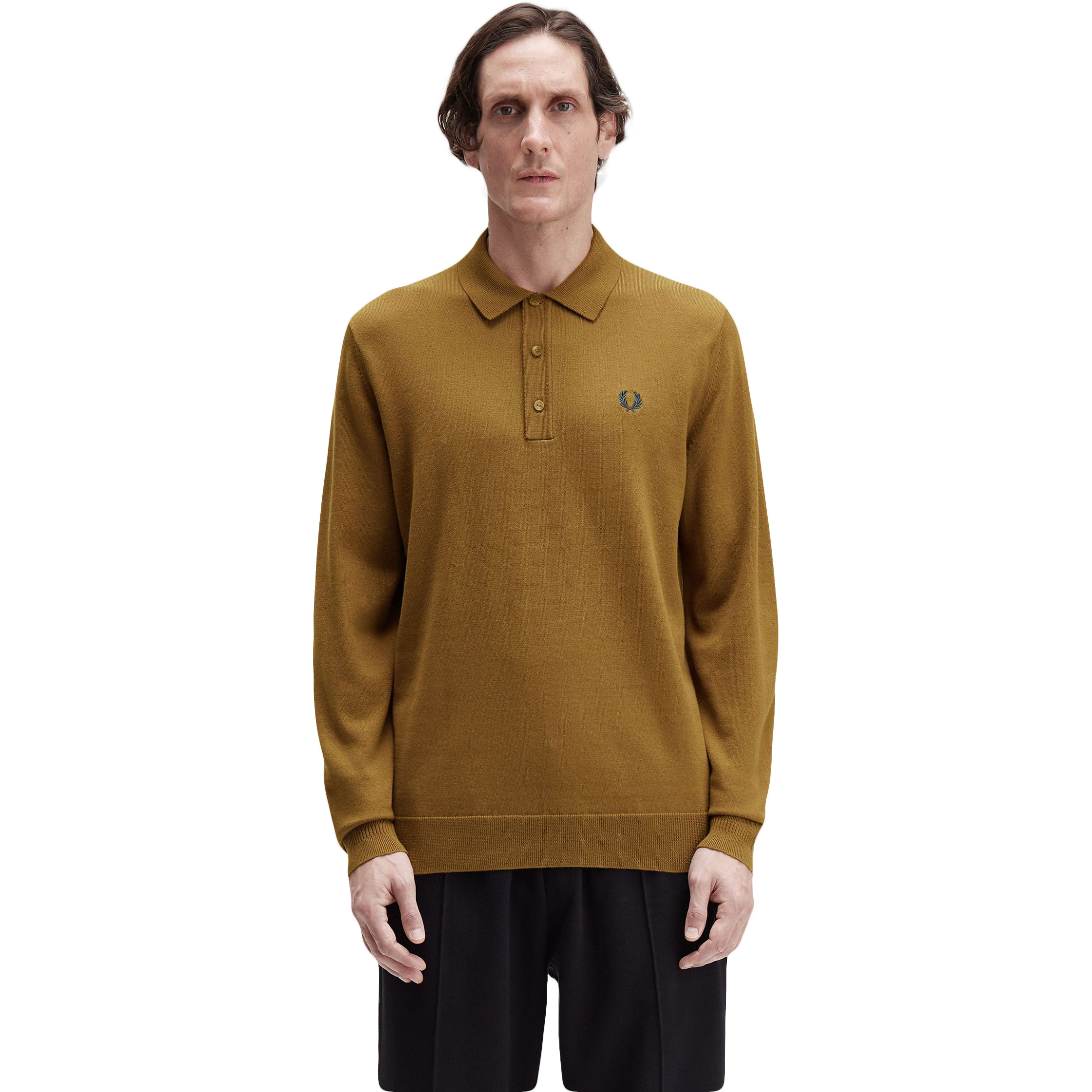 Classic Knitted Shirt - Shaded Stone