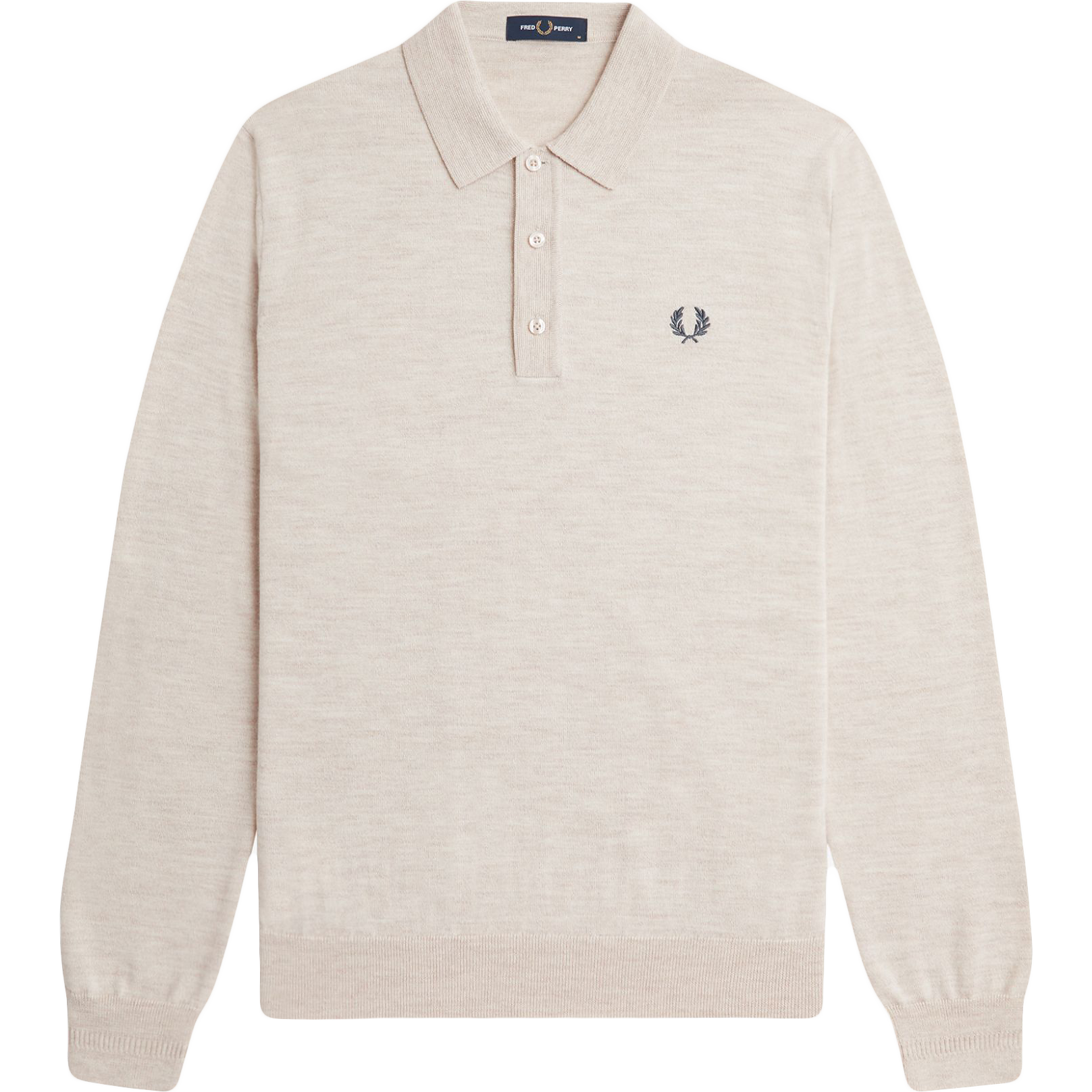 Classic Knitted Shirt - Porridge Marl