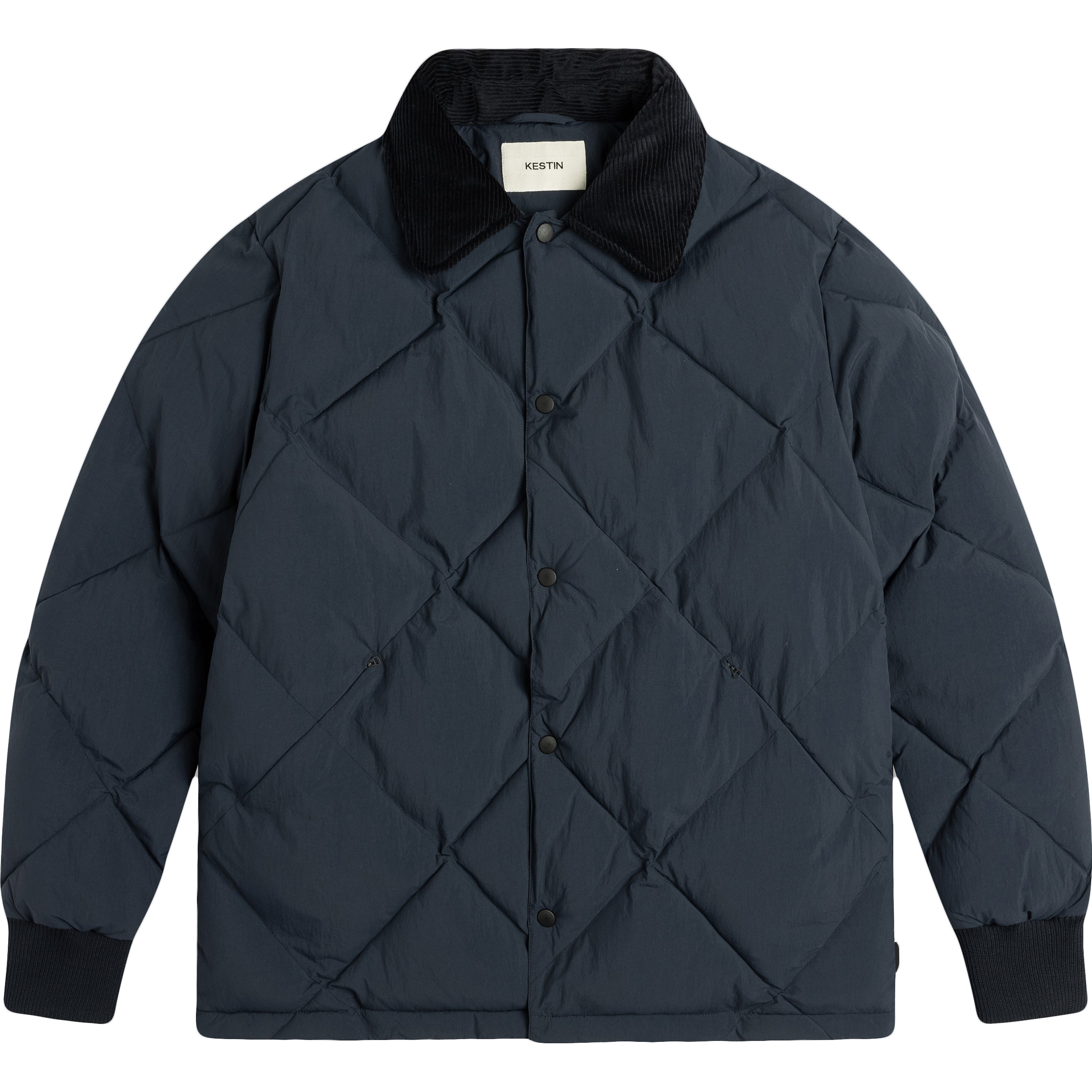 Dunbar Padded Jacket - Dark Navy