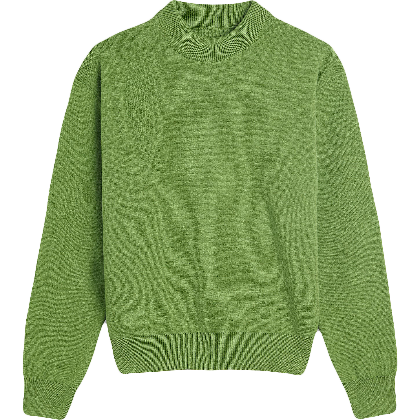 Liam Fuzz Crewneck - Apple Green