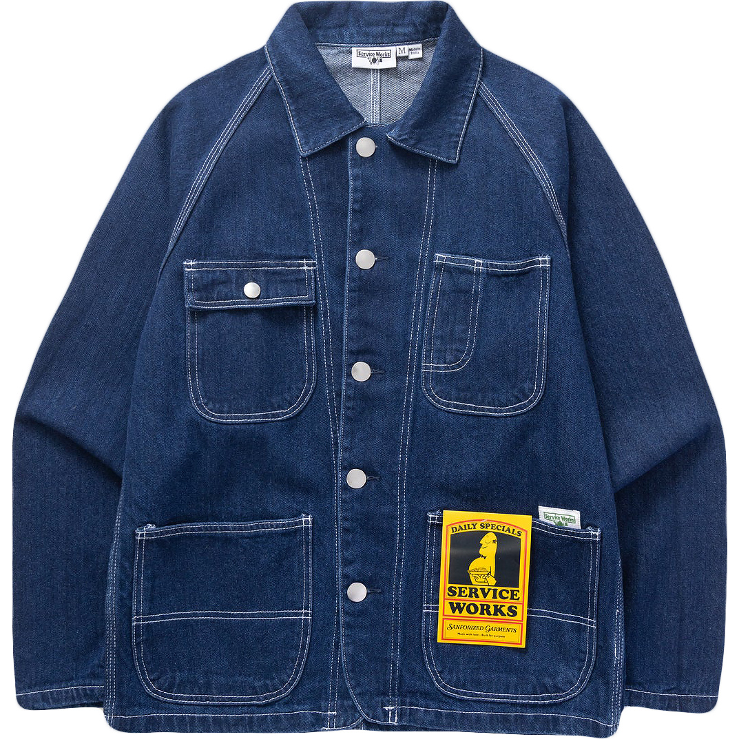 Denim Coverall Jacket 2.0 - 1 Wash