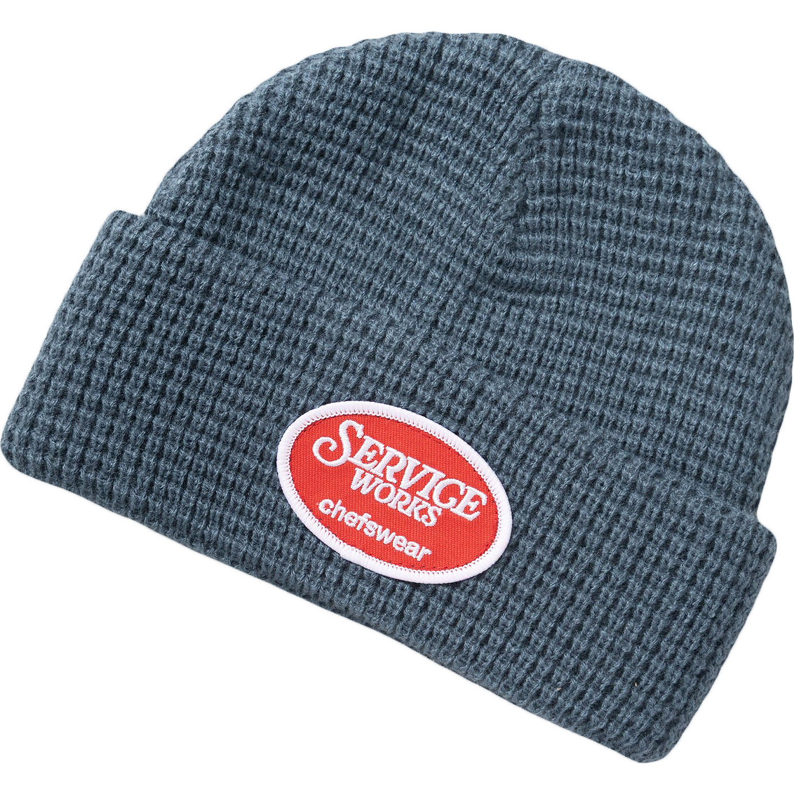 Waffle Patch Beanie - Teal
