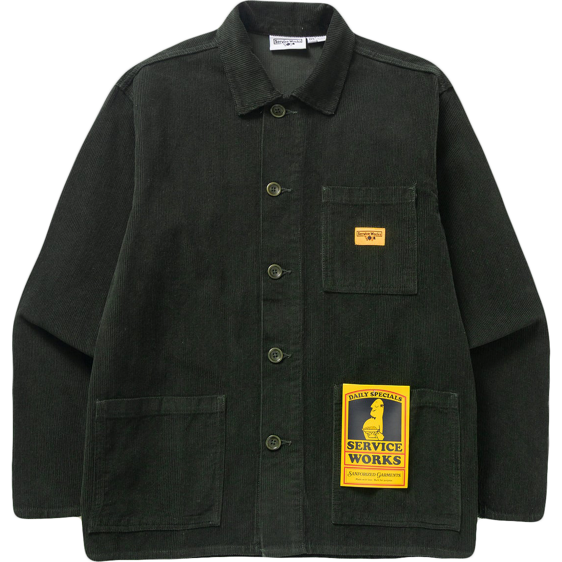 Corduroy Chore Shirt - Coppice