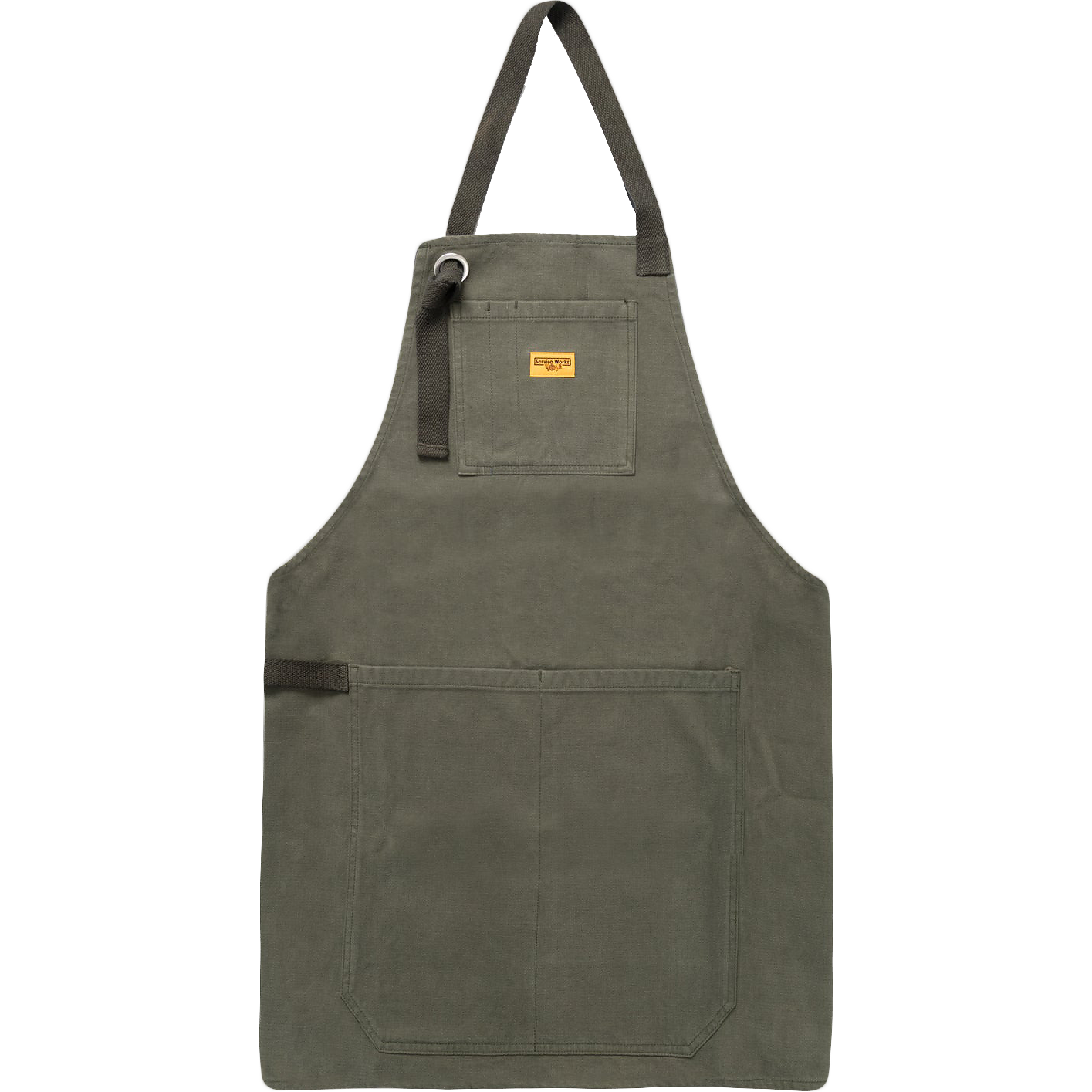 Moleskin Apron - Moss
