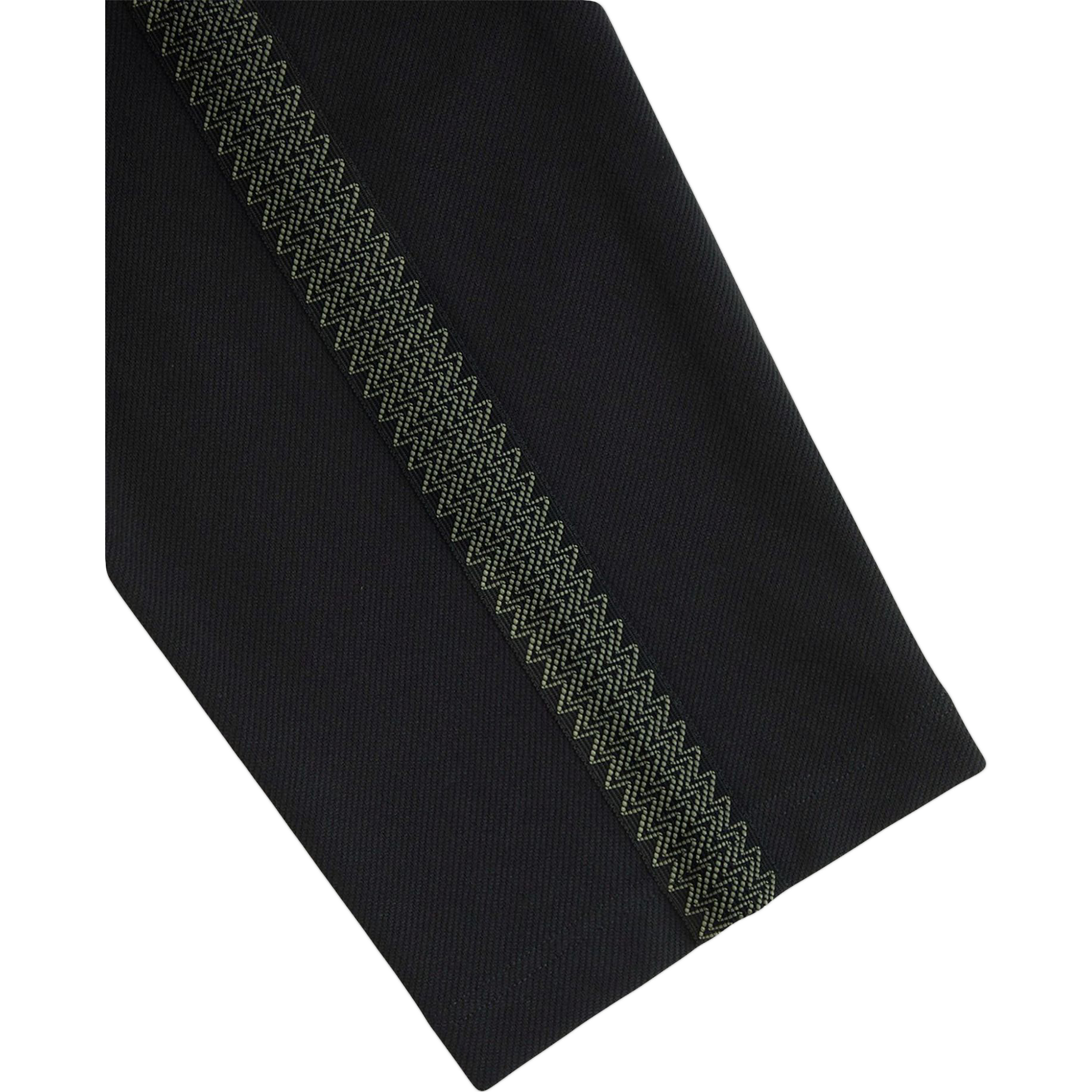 Tennis Grip Taped Track Pant - Black