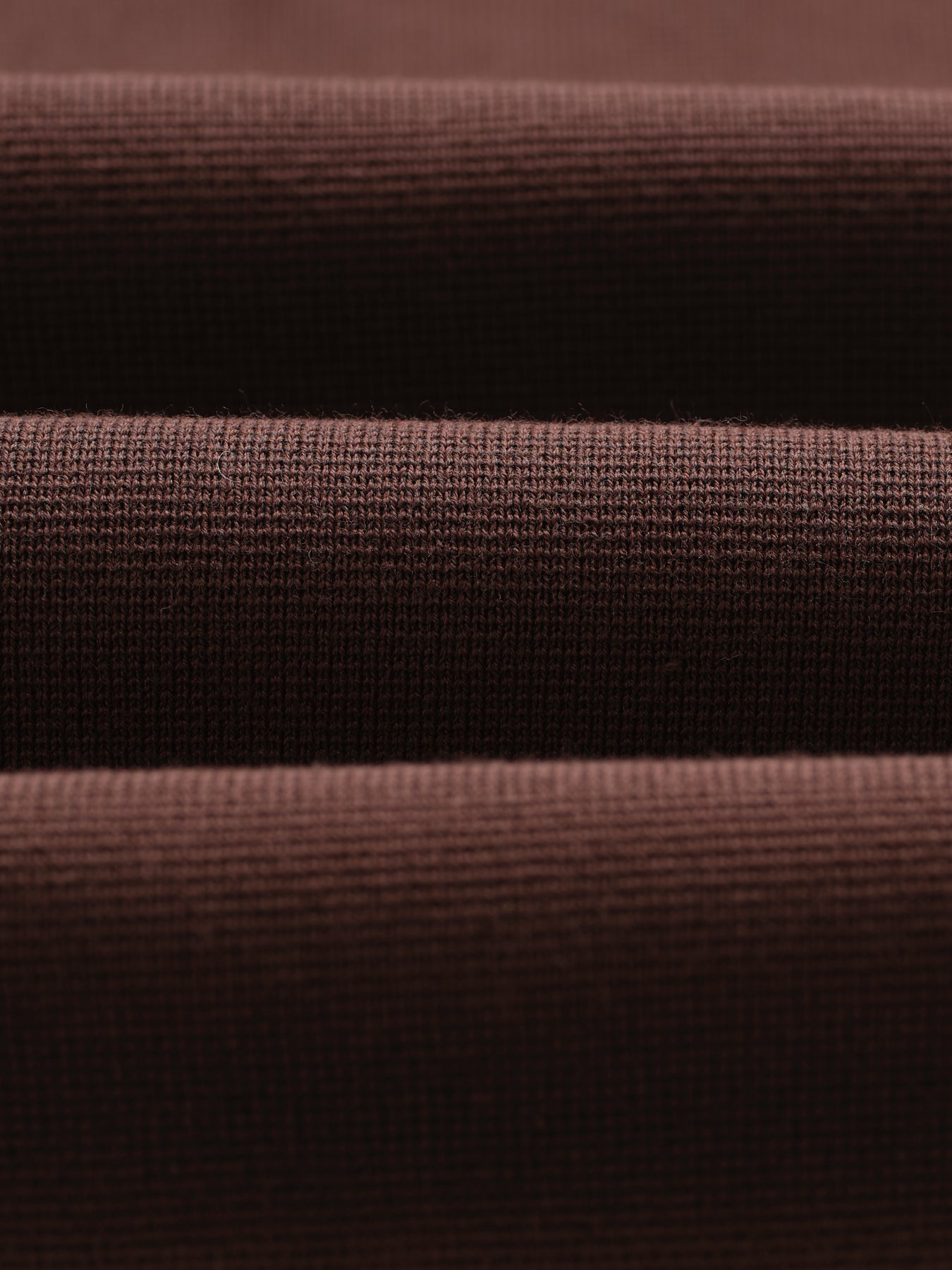 Carter Open Collar Knit Polo - Brown